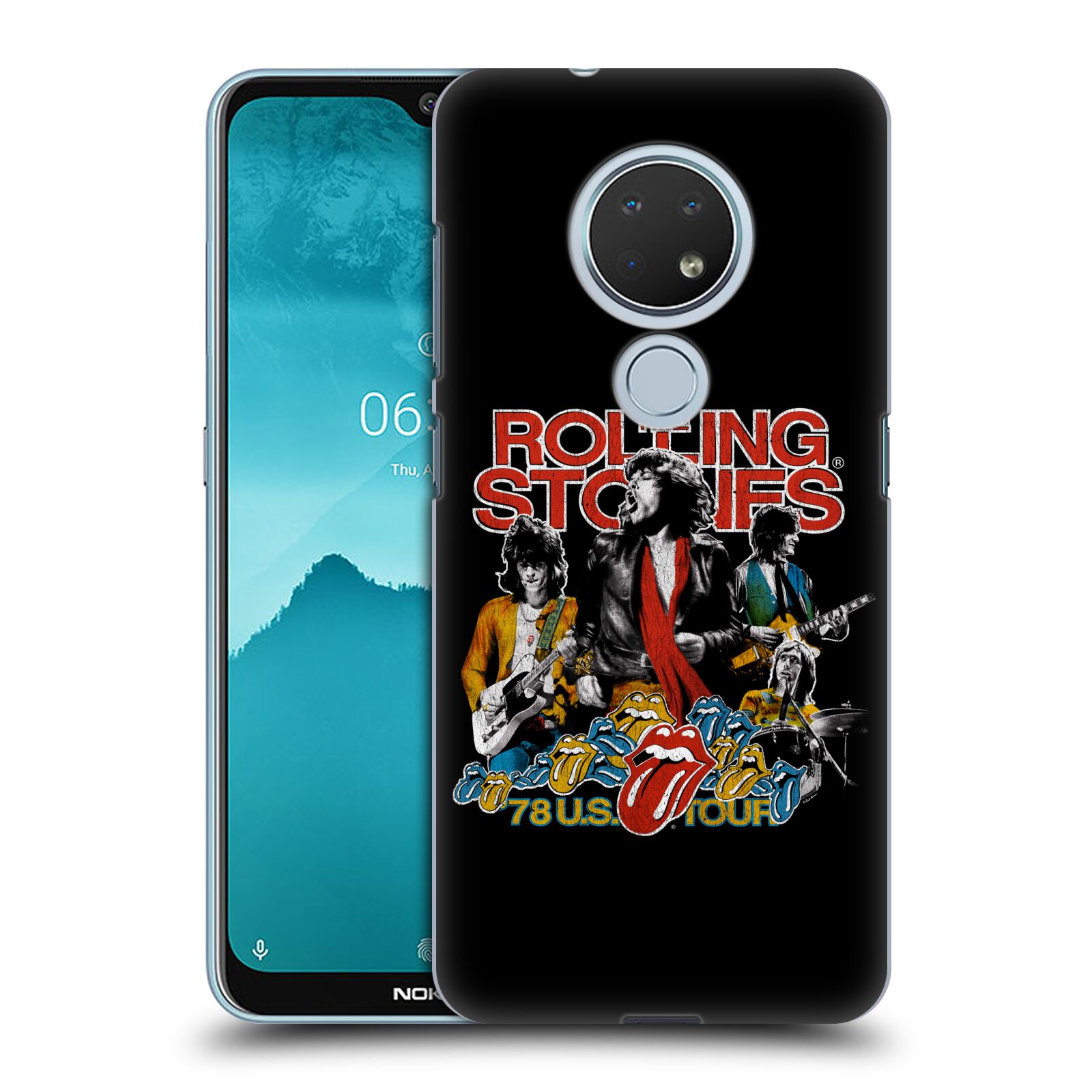 Pouzdro na mobil Nokia 6.2 - HEAD CASE - rocková skupina Rolling Stones barevný motiv