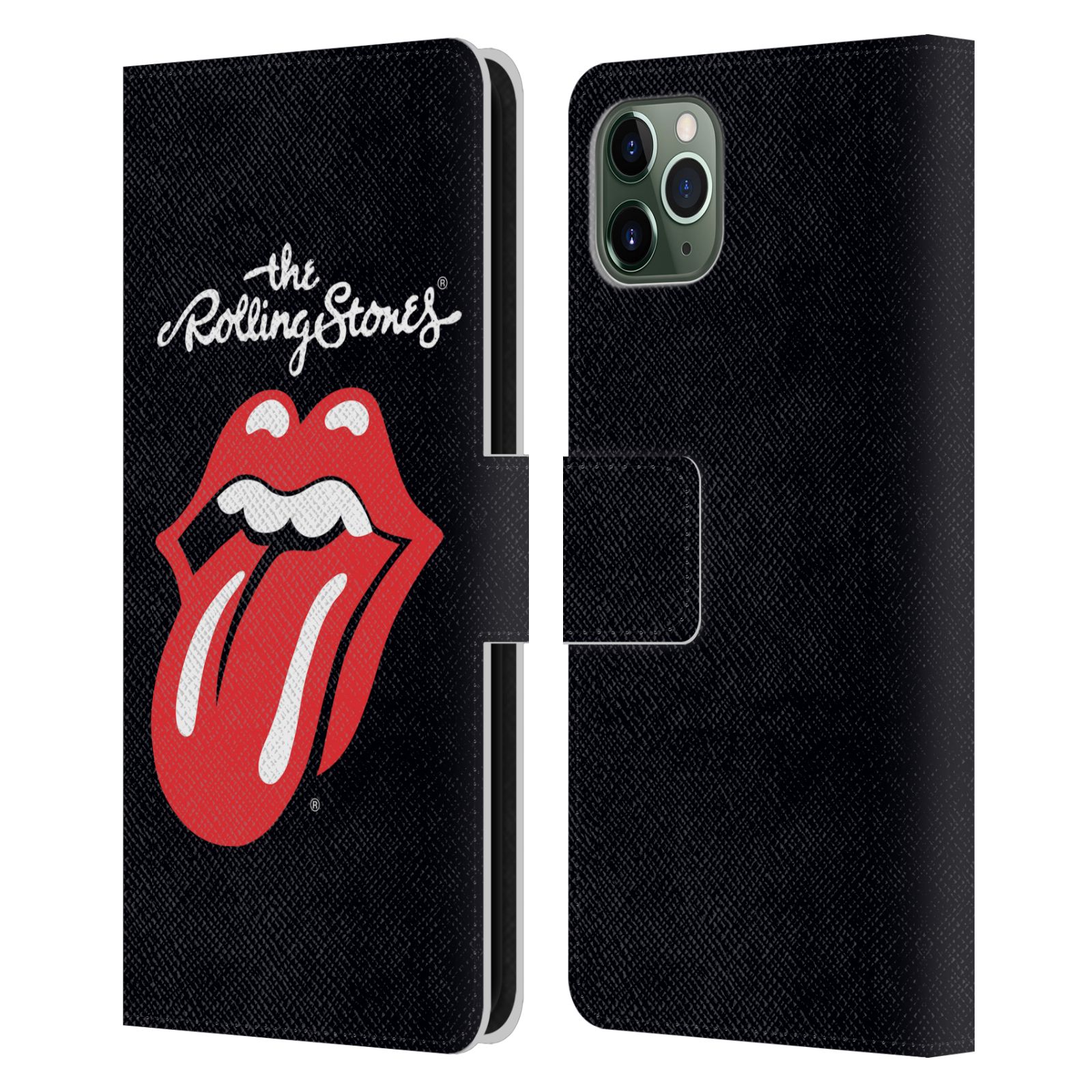Pouzdro na mobil Apple Iphone 11 PRO MAX - Head Case - Rolling Stones - Logo černé pozadí