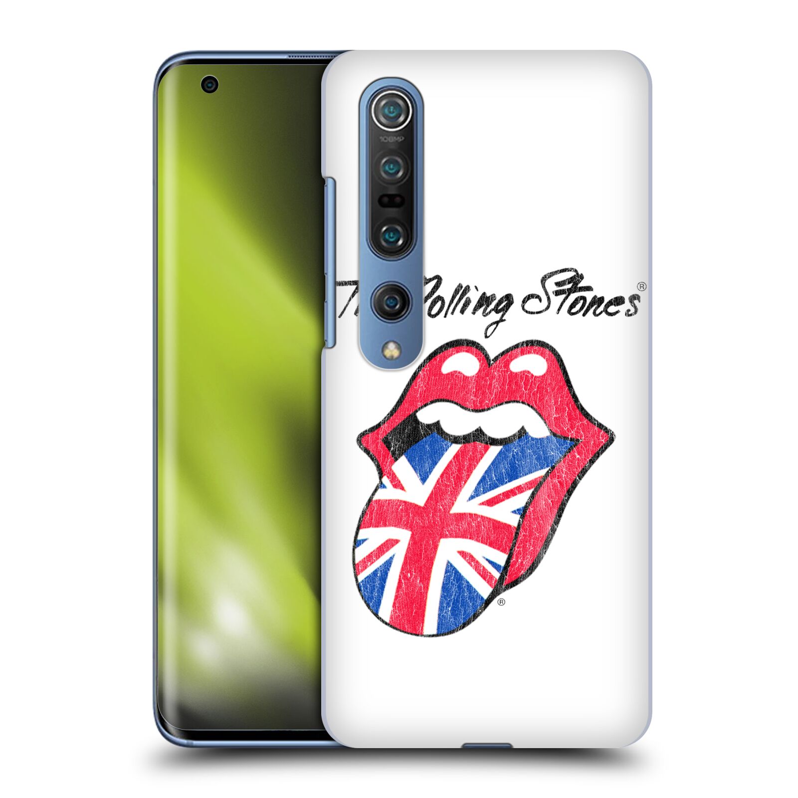 HEAD CASE plastový obal na mobil Xiaomi Mi 10 rocková skupina Rolling Stones bílé pozadí