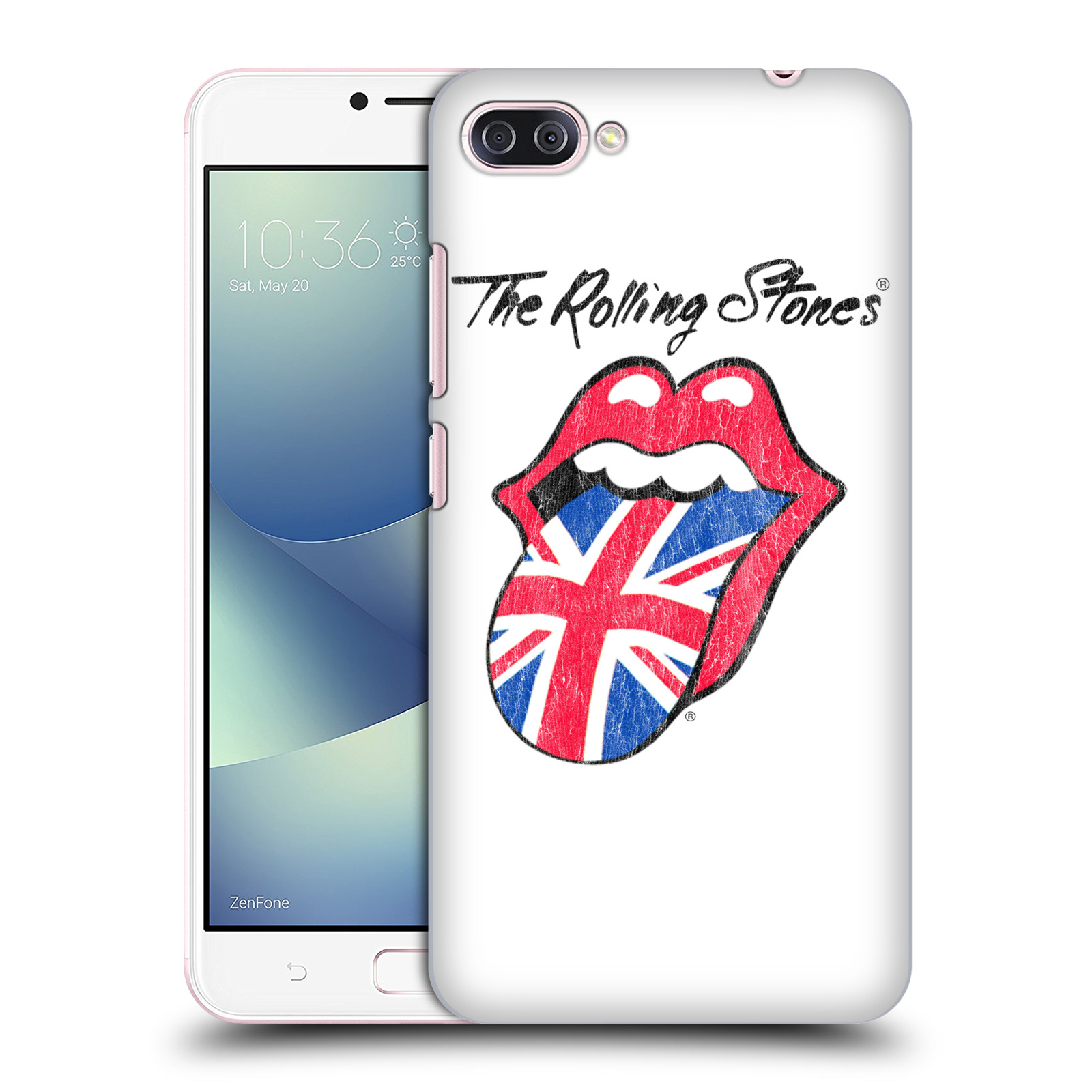 HEAD CASE plastový obal na mobil Asus Zenfone 4 MAX ZC554KL rocková skupina Rolling Stones bílé pozadí