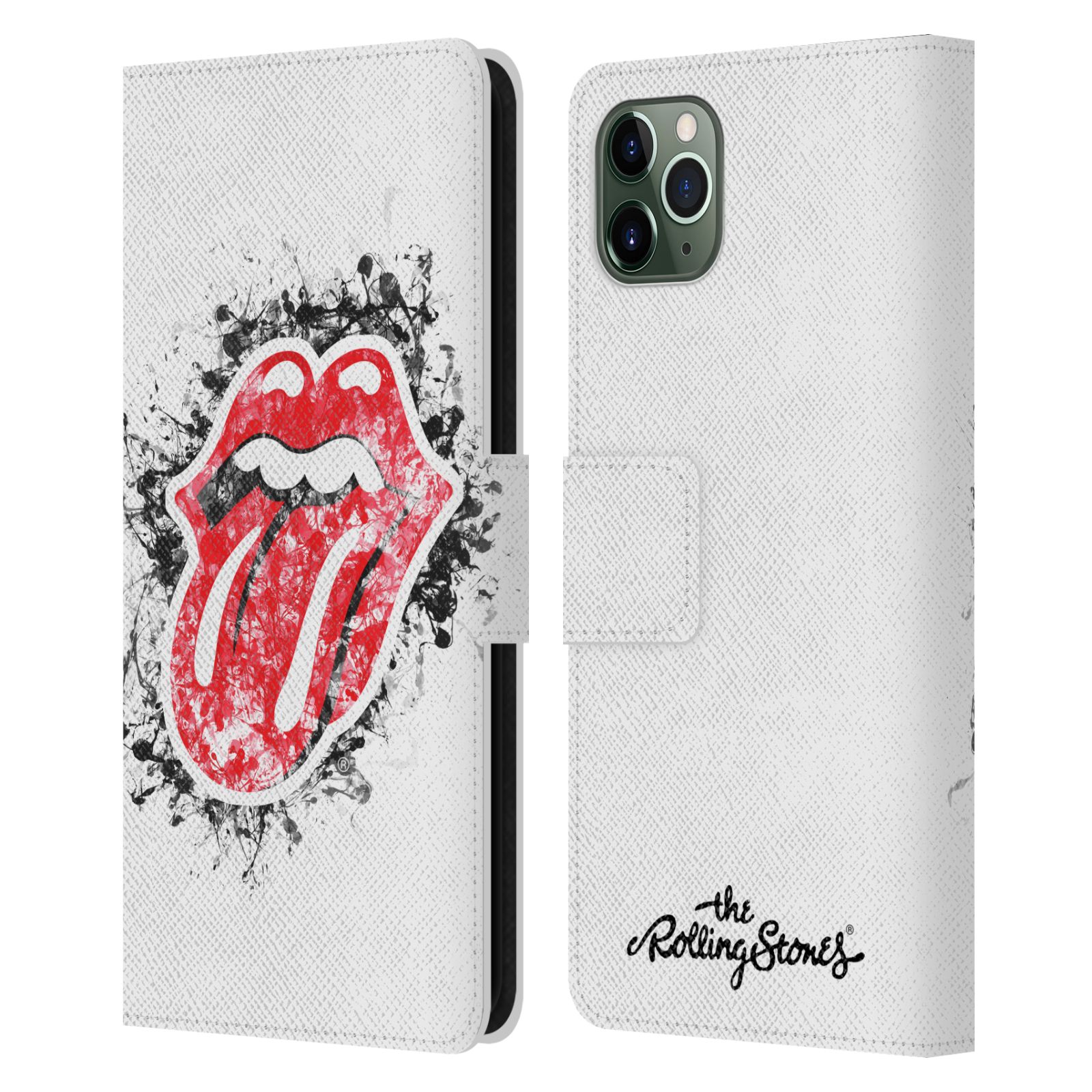 Pouzdro na mobil Apple Iphone 11 PRO MAX - Head Case - Rolling Stones - Logo bílé pozadí