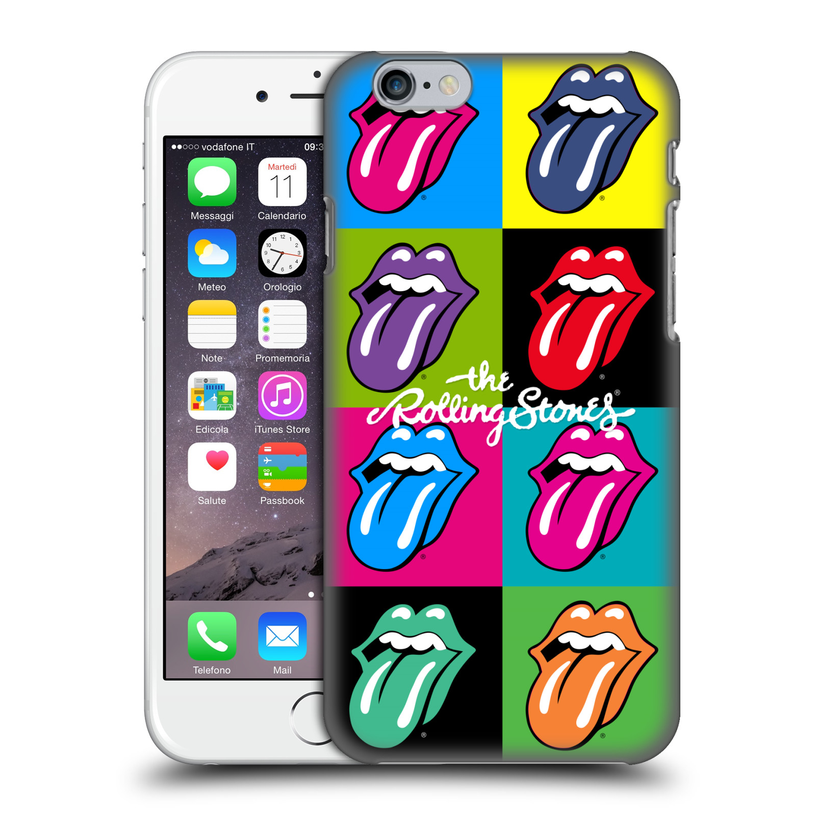 Plastové pouzdro pro mobil Apple Iphone 6/6S rocková skupina Rolling Stones POP ART