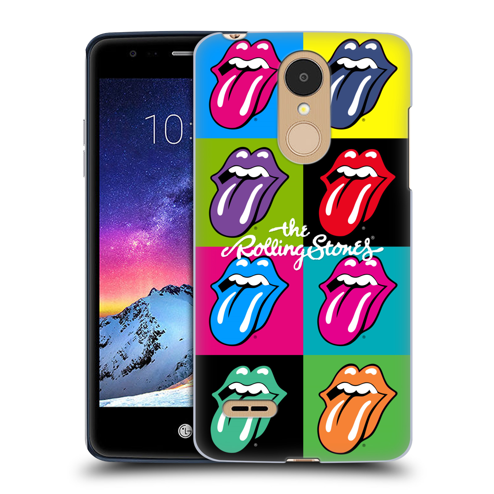 HEAD CASE plastový obal na mobil LG K9 / K8 2018 rocková skupina Rolling Stones POP ART