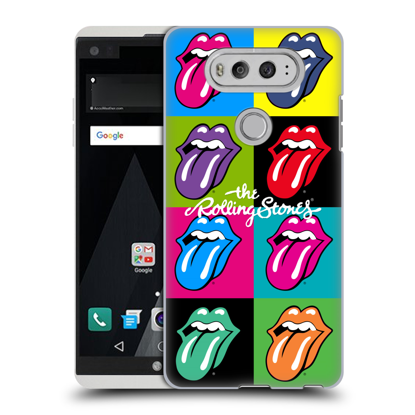 HEAD CASE plastový obal na mobil LG V20 rocková skupina Rolling Stones POP ART