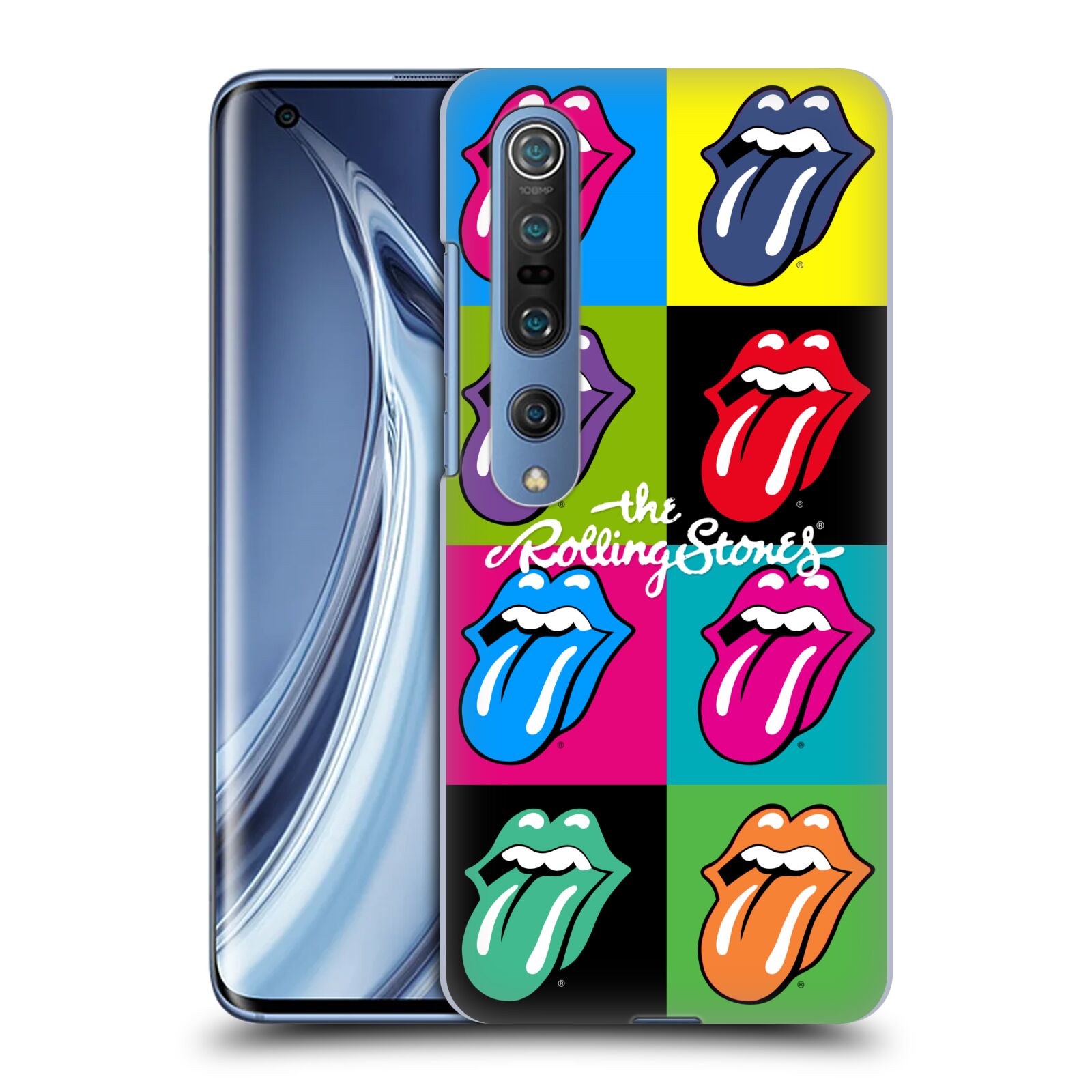 HEAD CASE plastový obal na mobil Xiaomi Mi 10 rocková skupina Rolling Stones POP ART