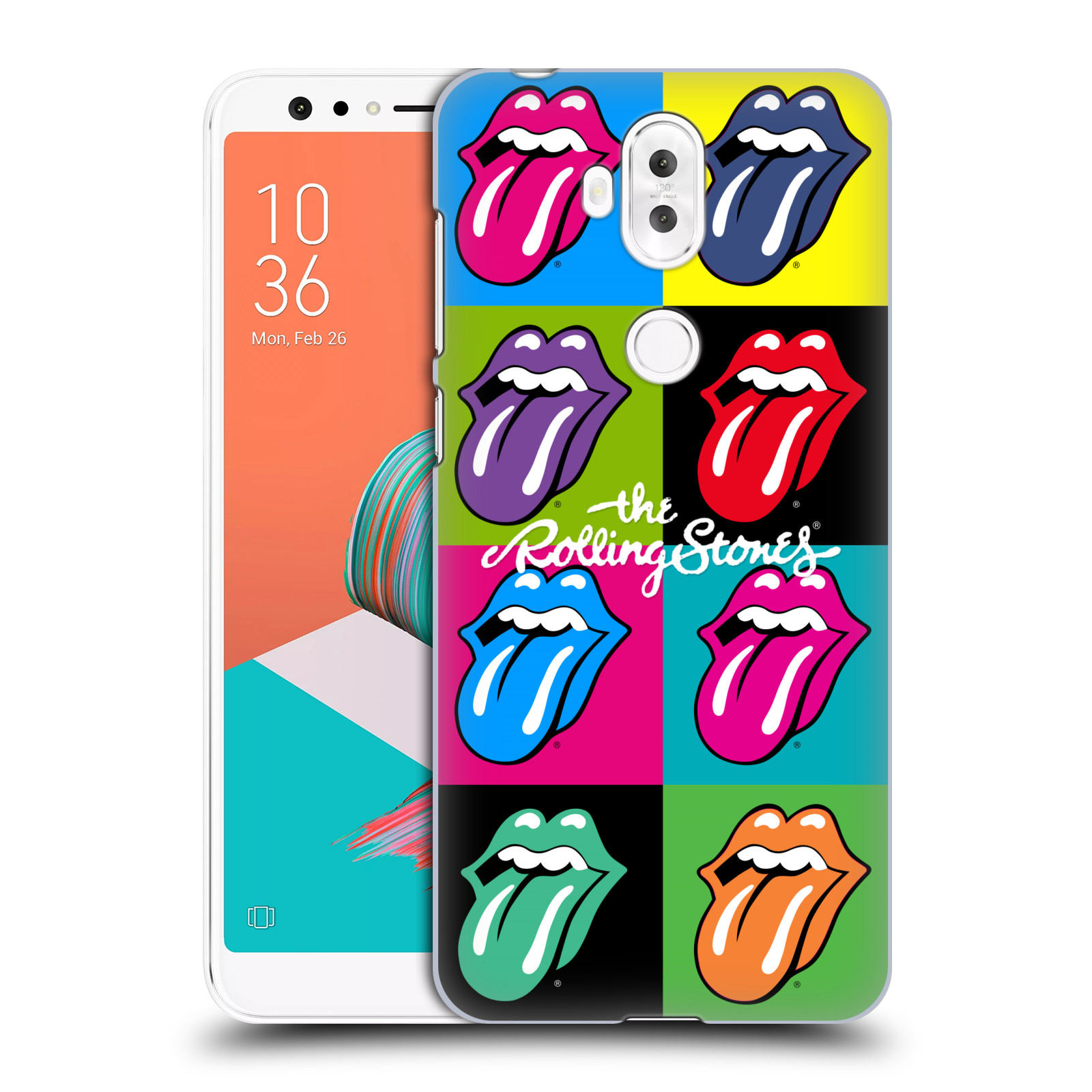 HEAD CASE plastový obal na mobil Asus Zenfone 5 LITE ZC600KL rocková skupina Rolling Stones POP ART