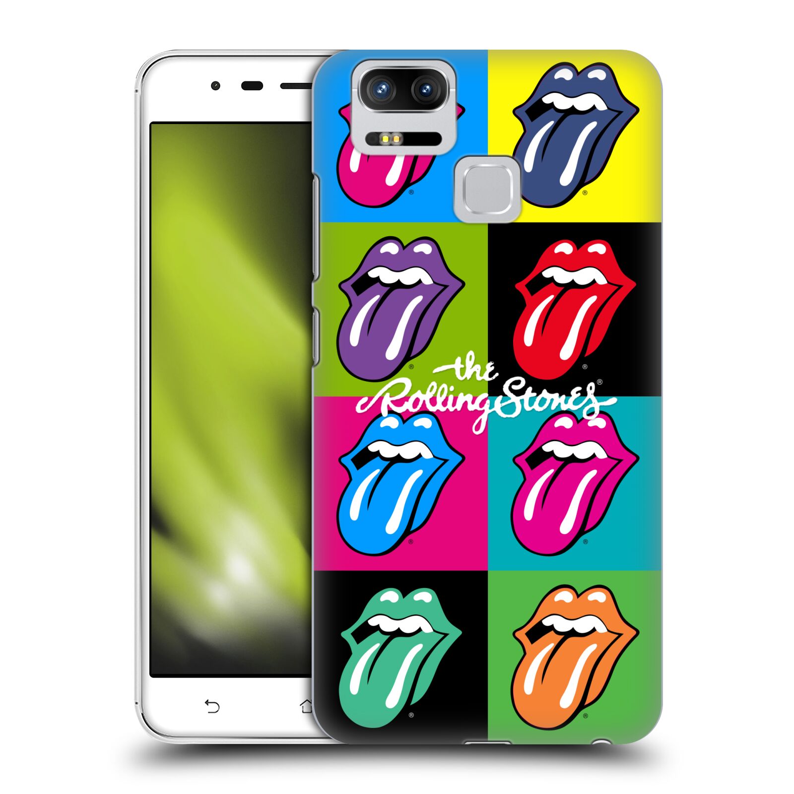 HEAD CASE plastový obal na mobil Asus Zenfone 3 Zoom ZE553KL rocková skupina Rolling Stones POP ART