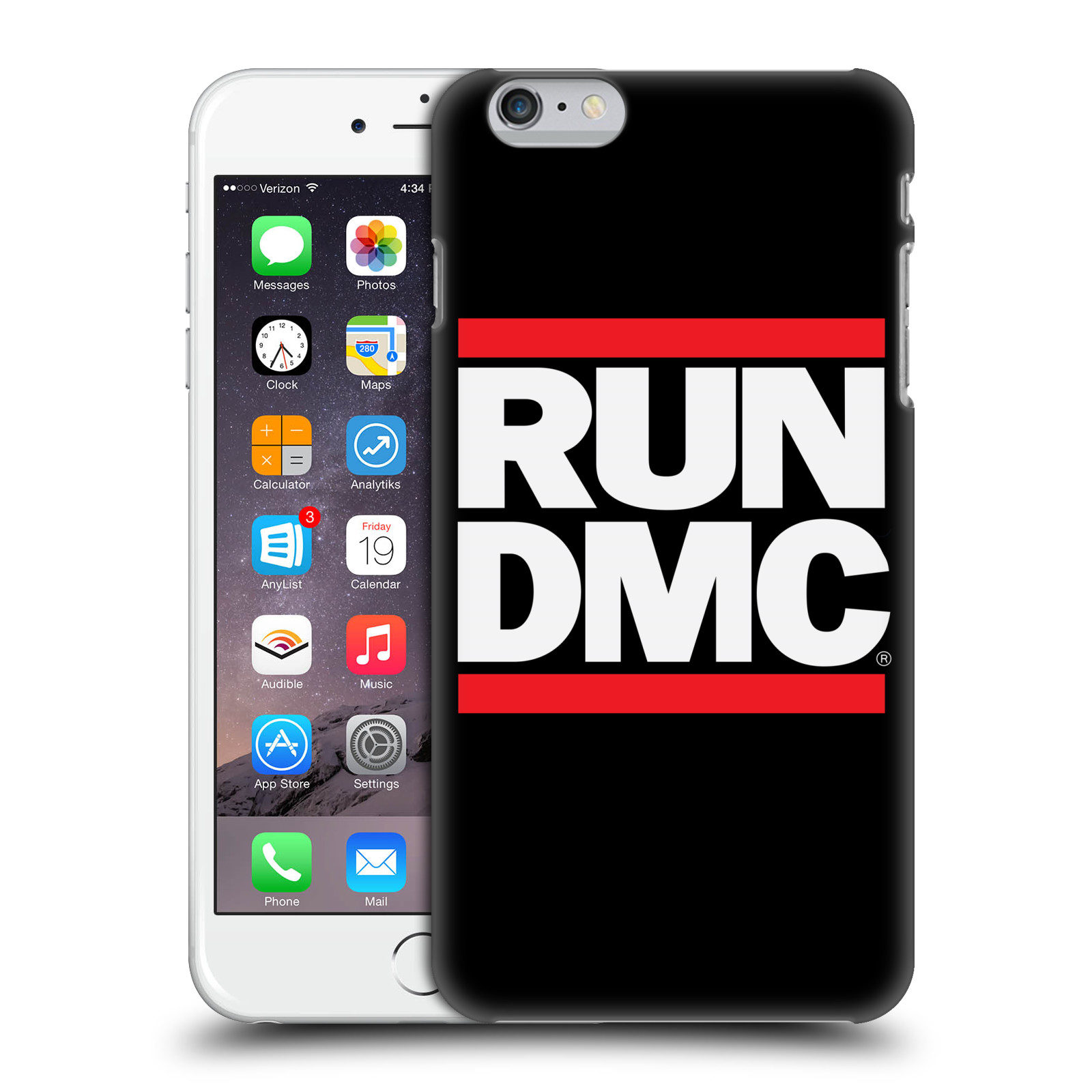 Zadní obal pro mobil Apple Iphone 6 PLUS / 6S PLUS - HEAD CASE - Run-D.M.C. Logo