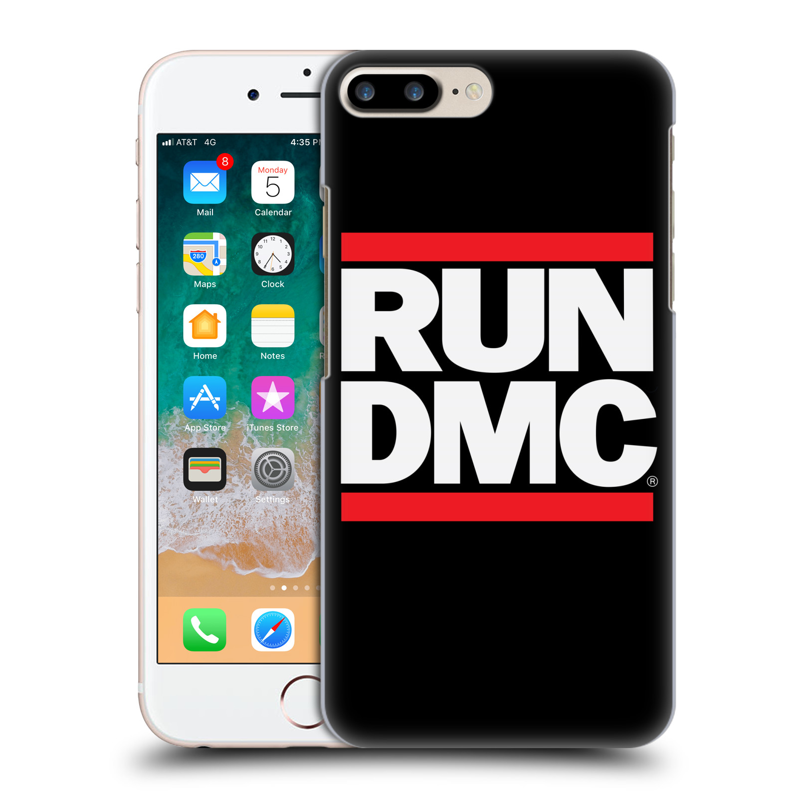 Zadní obal pro mobil Apple Iphone 7+ /  8+ - HEAD CASE - Run-D.M.C. Logo
