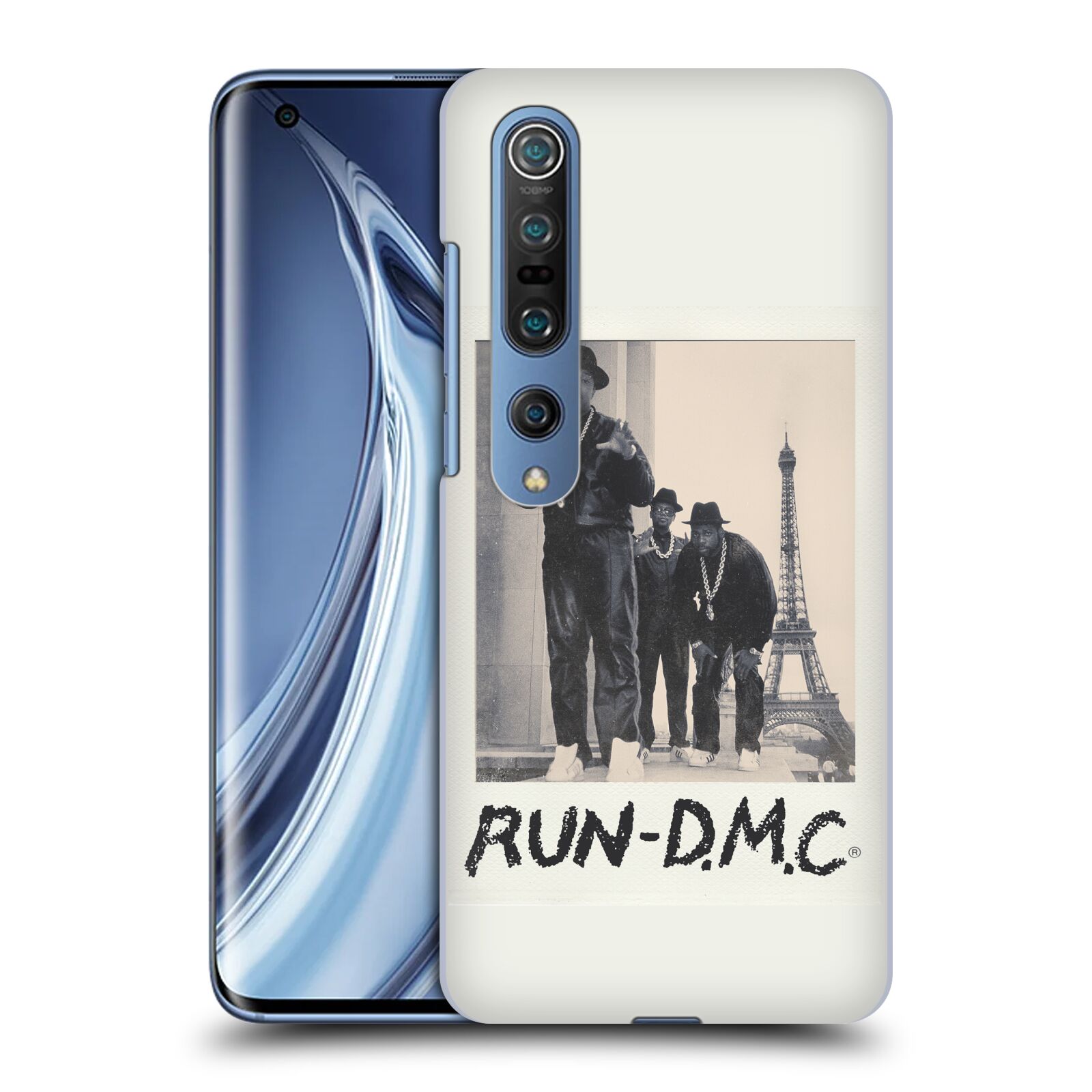 HEAD CASE plastový obal na mobil Xiaomi Mi 10 rapová kapela Run DMC foto polaroid