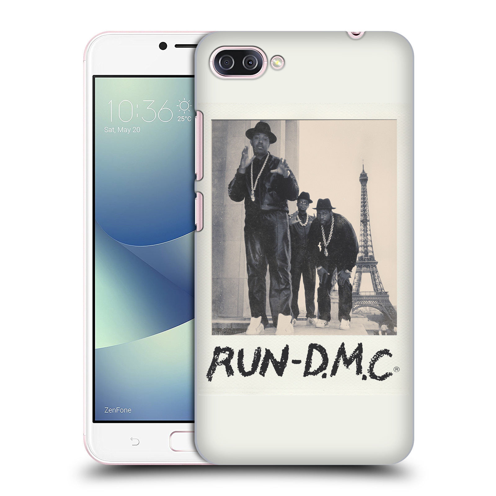 HEAD CASE plastový obal na mobil Asus Zenfone 4 MAX ZC554KL rapová kapela Run DMC foto polaroid