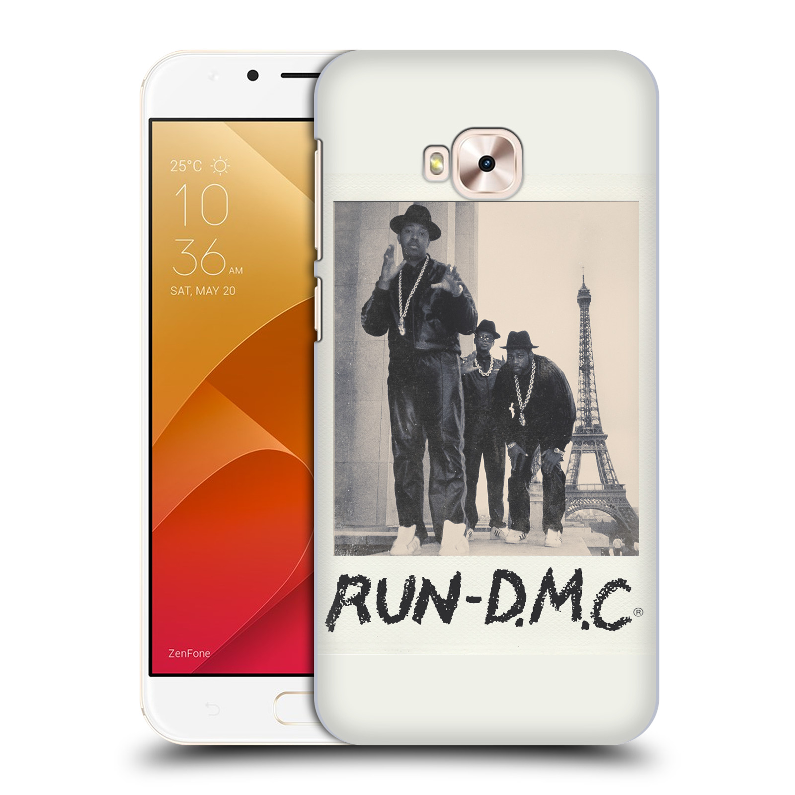 HEAD CASE plastový obal na mobil Asus Zenfone 4 Selfie Pro ZD552KL rapová kapela Run DMC foto polaroid
