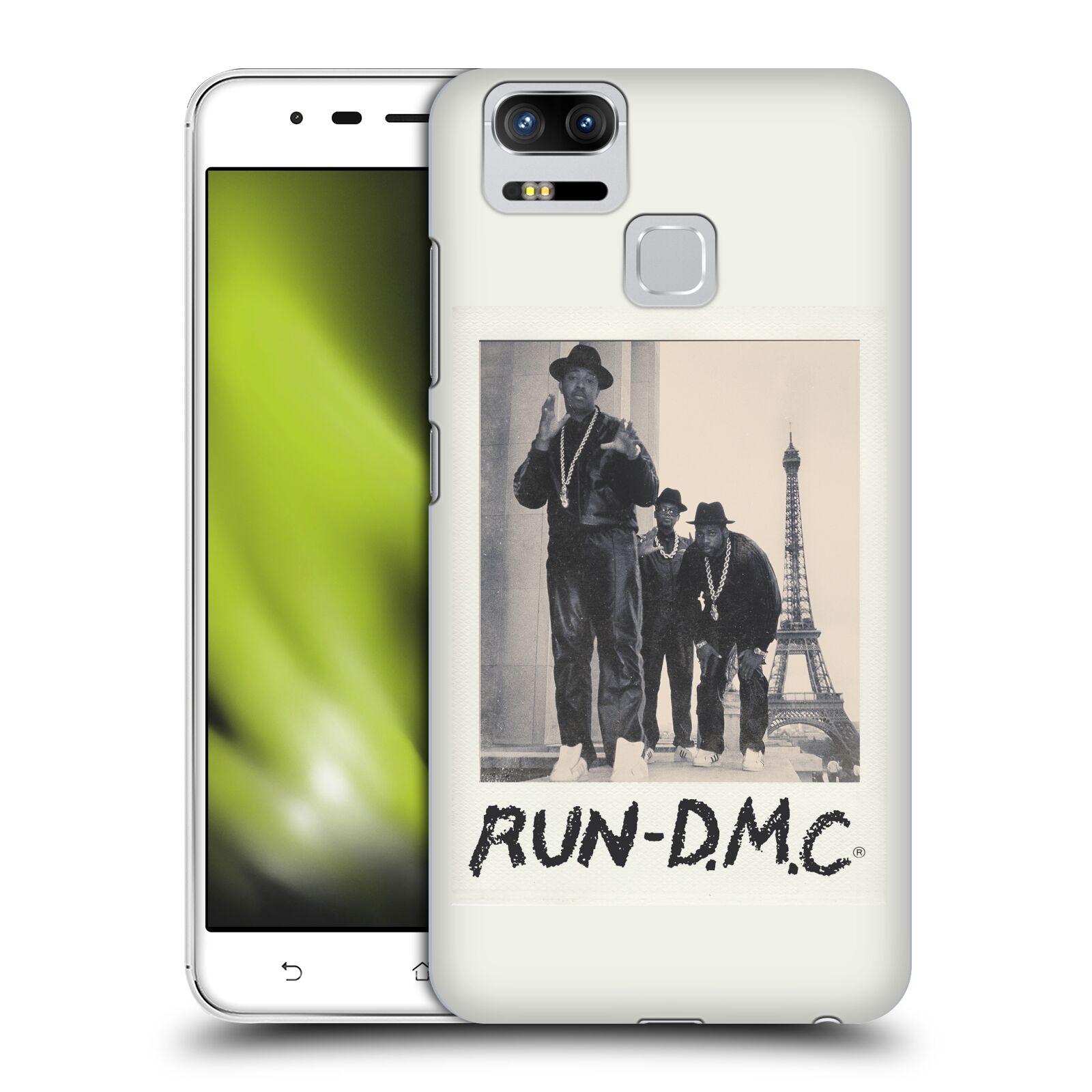 HEAD CASE plastový obal na mobil Asus Zenfone 3 Zoom ZE553KL rapová kapela Run DMC foto polaroid