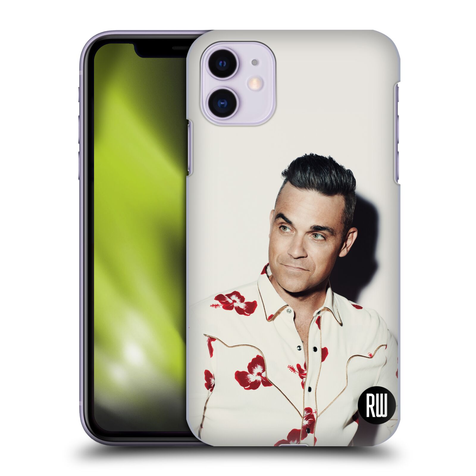 Zadní obal pro mobil Apple Iphone 11 - HEAD CASE - Zpěvák Robbie Williams - Foto 1
