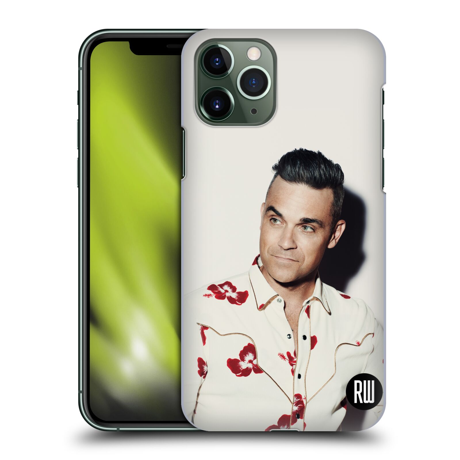 Zadní obal pro mobil Apple Iphone 11 PRO - HEAD CASE - Zpěvák Robbie Williams - Foto 1