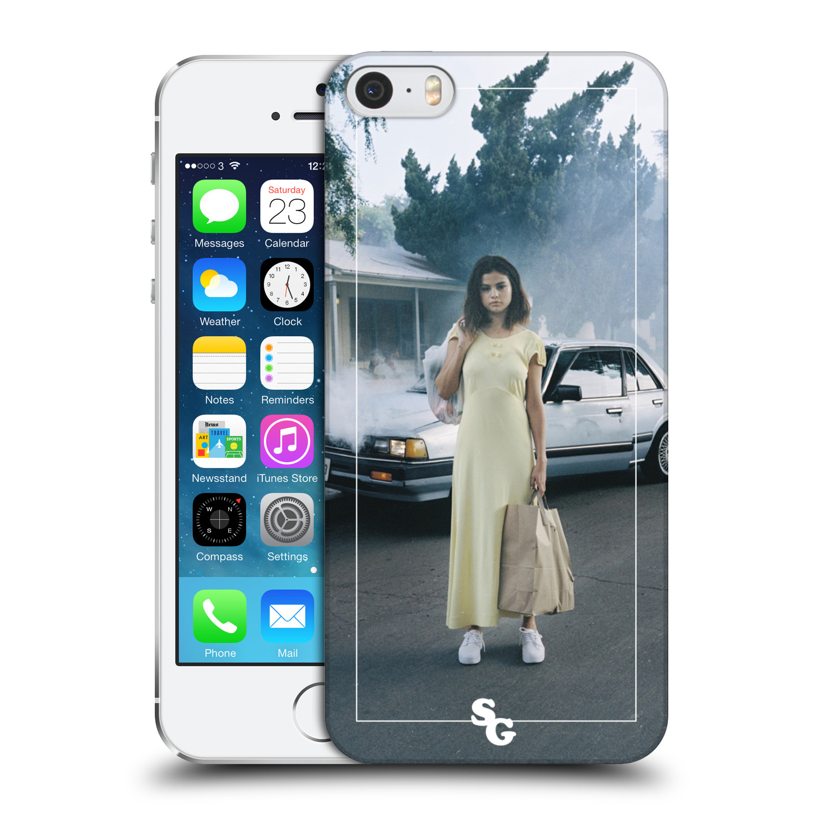 Zadní obal pro mobil Apple Iphone 5/5S/SE 2015 - HEAD CASE - Zpěvačka Selena Gomez Album