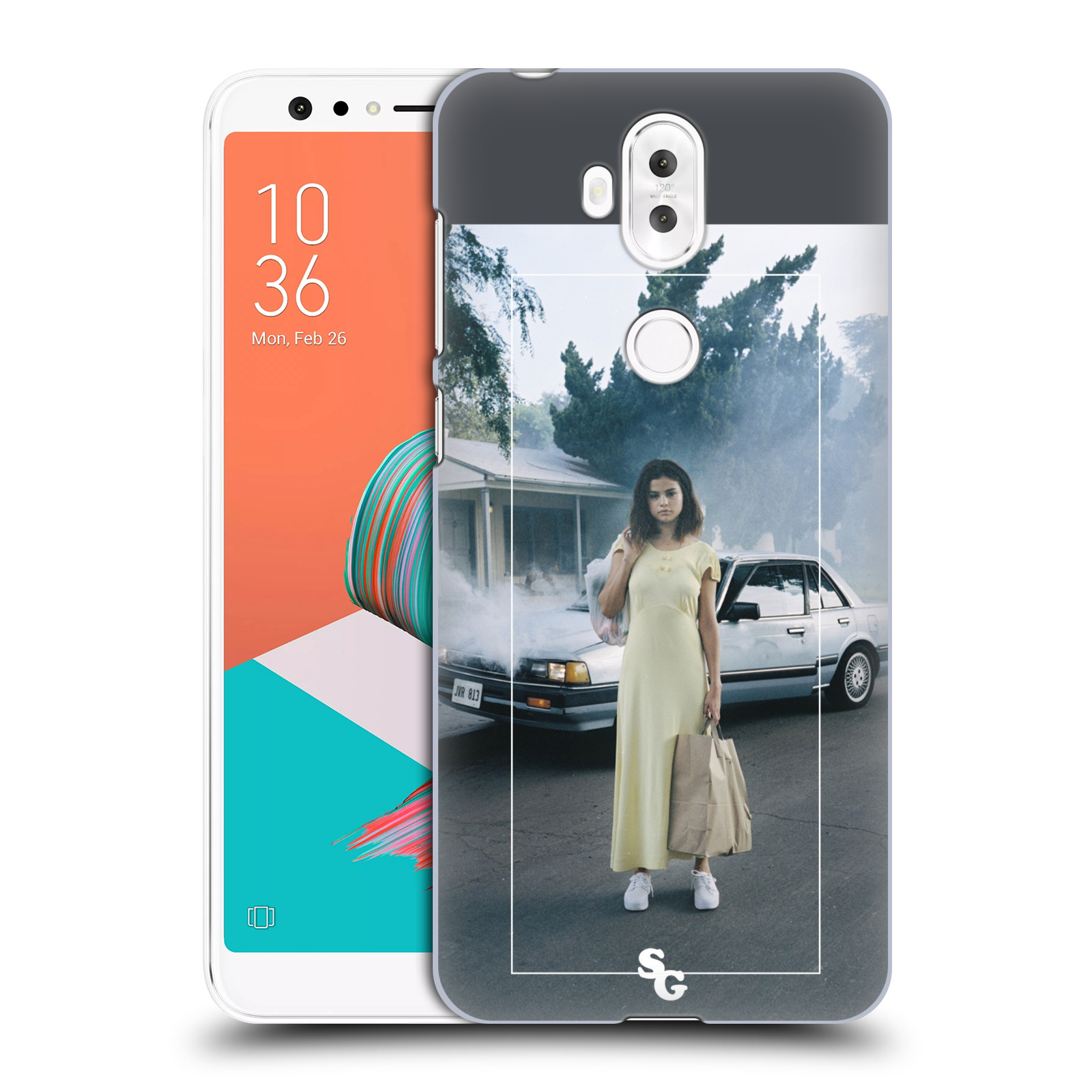 Zadní obal pro mobil Asus Zenfone 5 Lite ZC600KL - HEAD CASE - Zpěvačka Selena Gomez Album