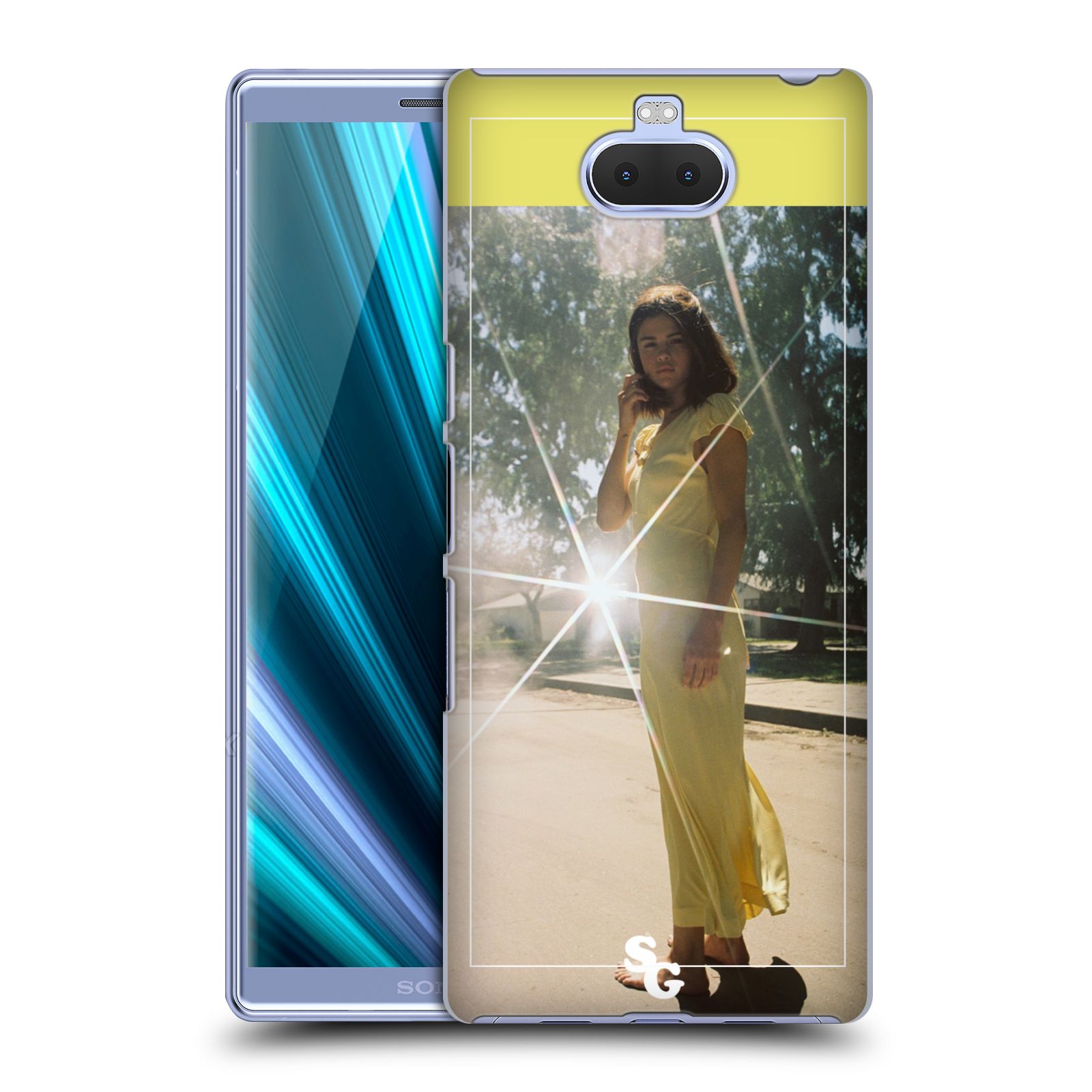 Pouzdro na mobil Sony Xperia 10 - Head Case - Zpěvačka Selena Gomez Fetish odlesk