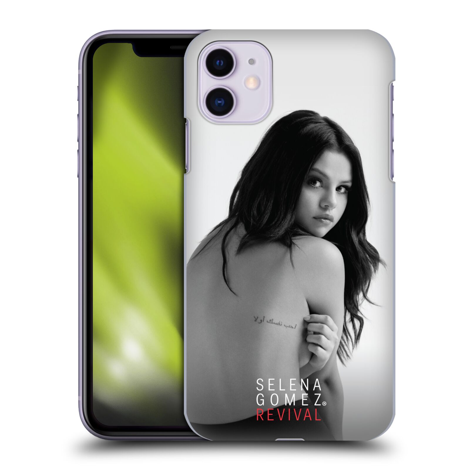 Pouzdro na mobil Apple Iphone 11 - HEAD CASE - Zpěvačka Selena Gomez foto Revival zadní strana