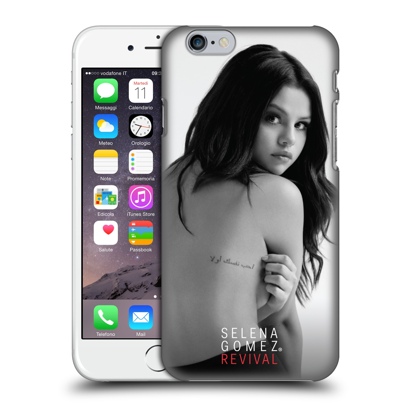 Plastové pouzdro pro mobil Apple Iphone 6/6S Zpěvačka Selena Gomez foto Revival zadní strana