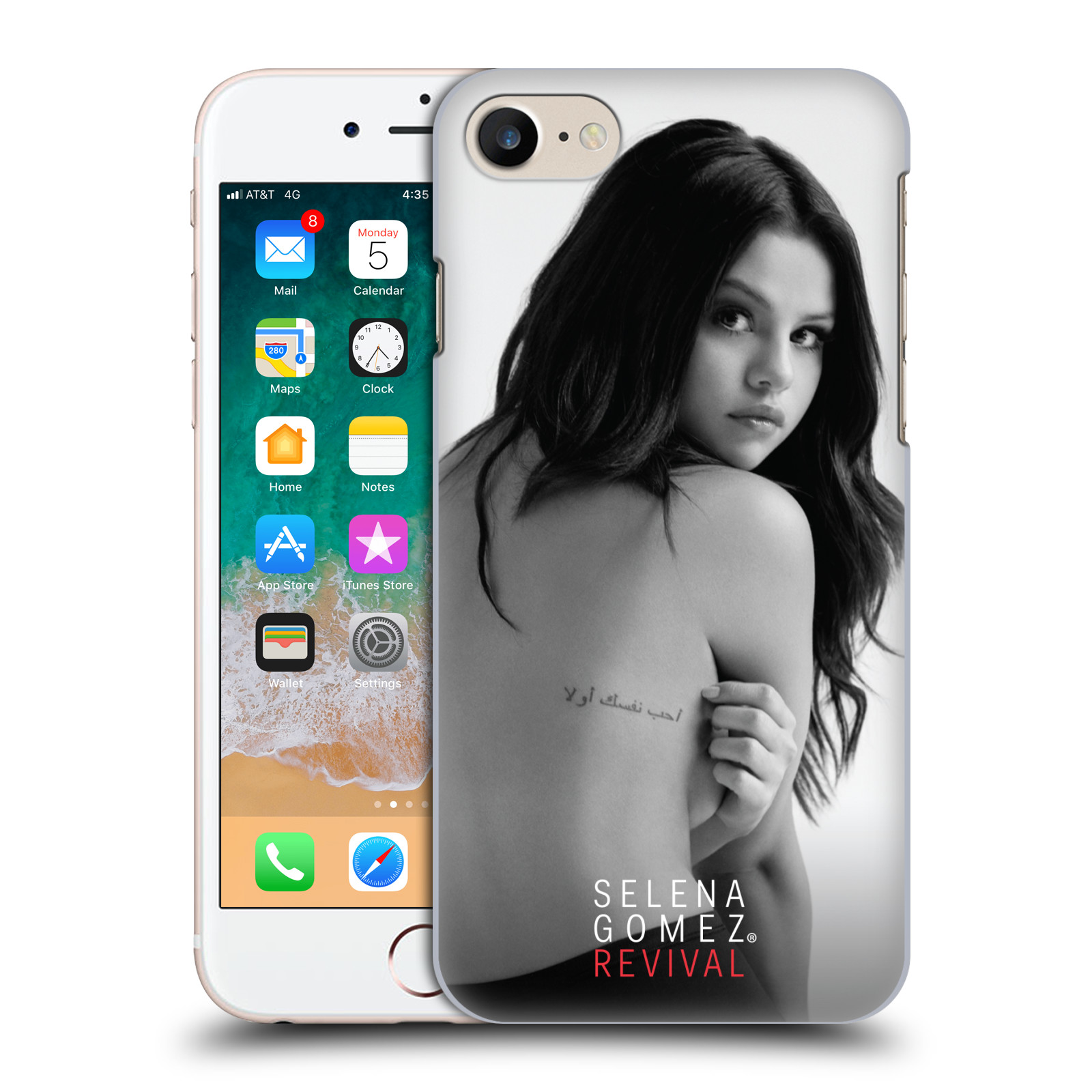 Plastové pouzdro pro mobil Apple Iphone 7/8/SE 2020 Zpěvačka Selena Gomez foto Revival zadní strana