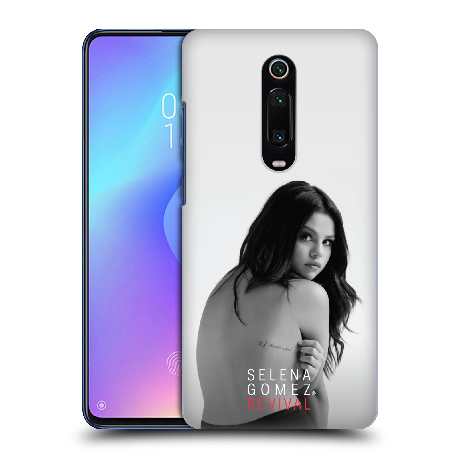 Pouzdro na mobil Xiaomi Mi 9T PRO - HEAD CASE - Zpěvačka Selena Gomez foto Revival zadní strana