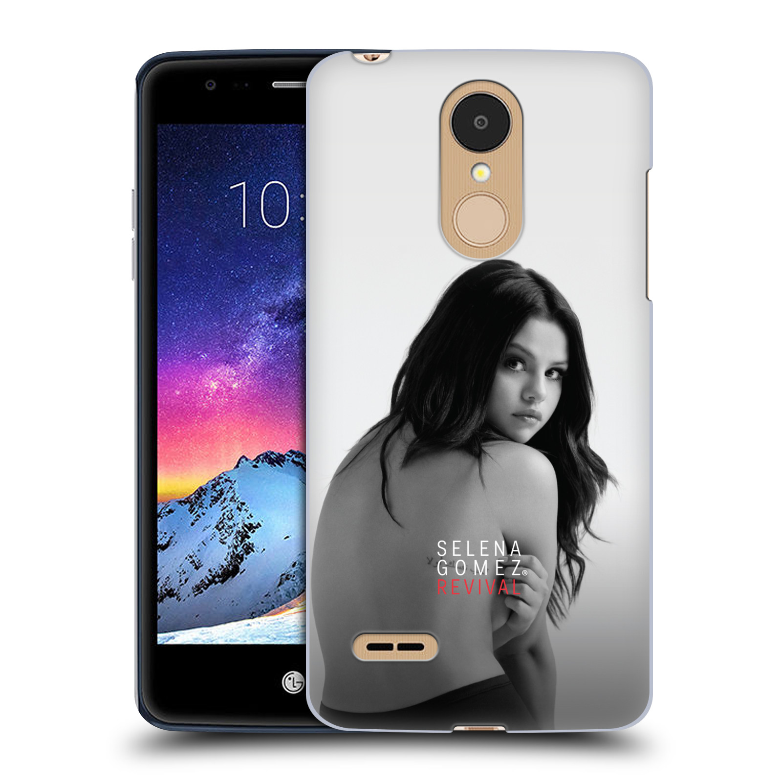HEAD CASE plastový obal na mobil LG K9 / K8 2018 Zpěvačka Selena Gomez foto Revival zadní strana