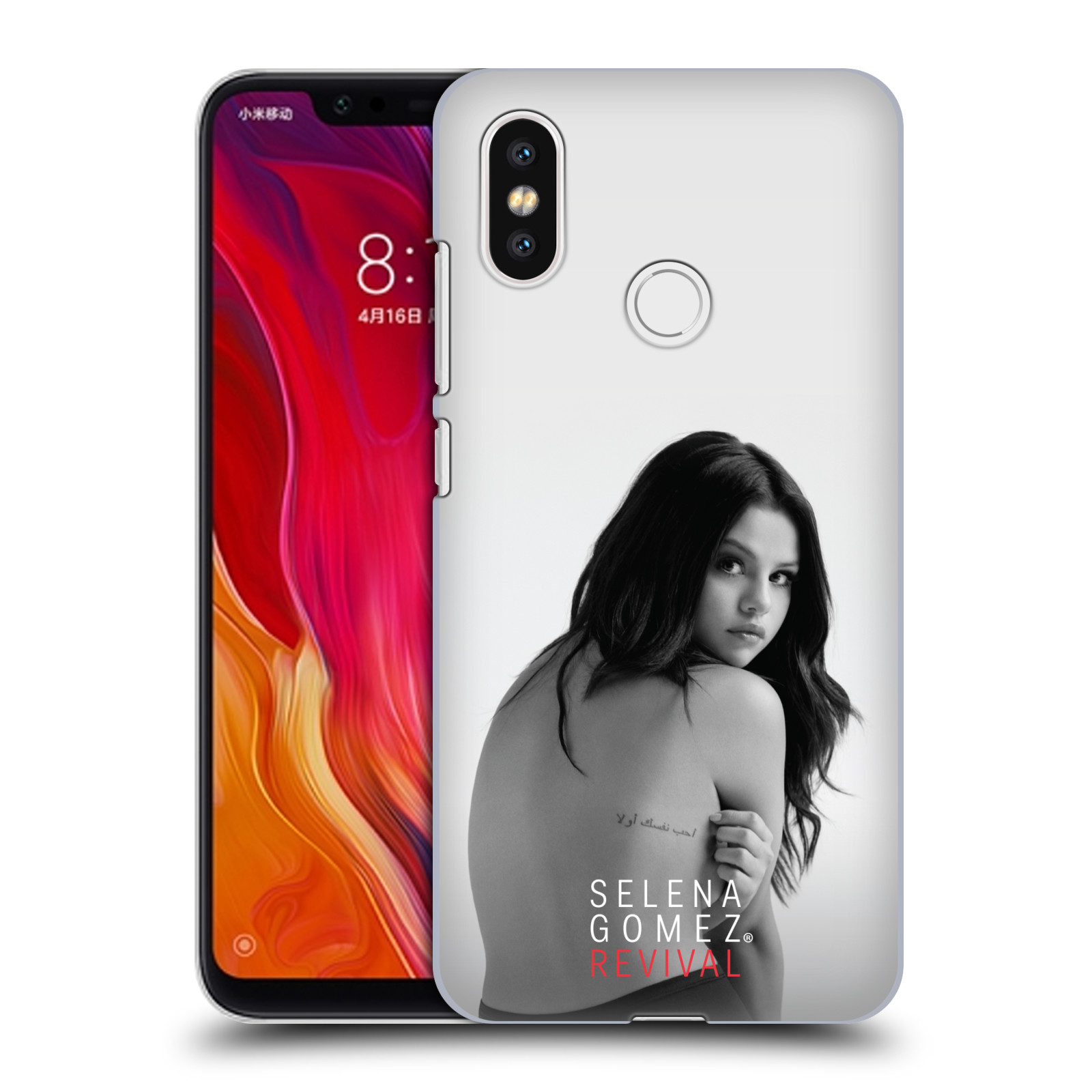 HEAD CASE plastový obal na mobil Xiaomi Mi 8 Zpěvačka Selena Gomez foto Revival zadní strana