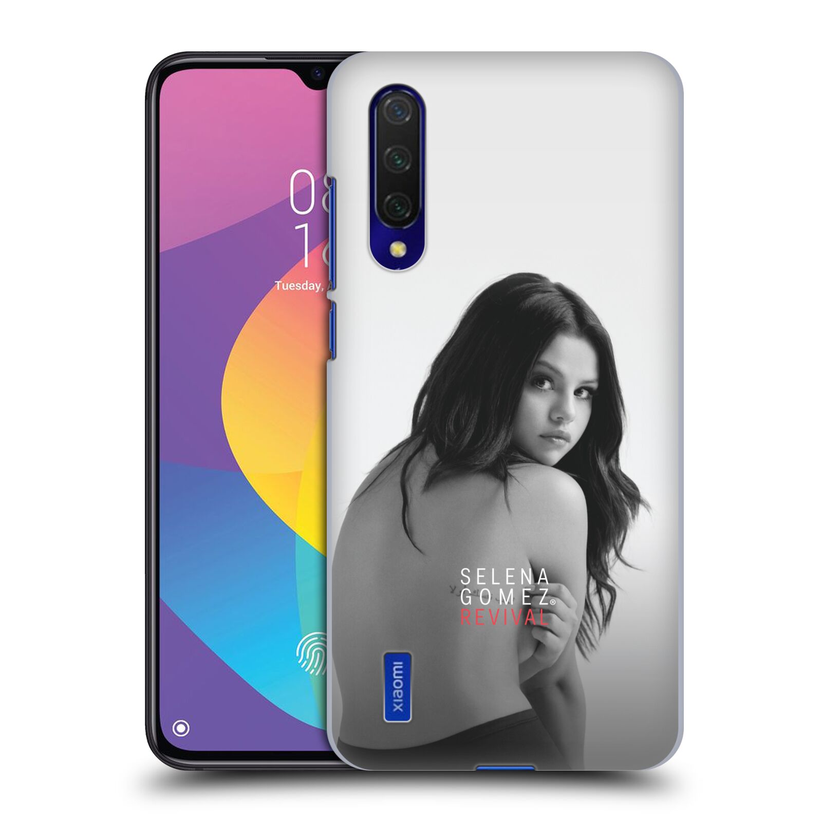 Zadní kryt na mobil Xiaomi MI 9 LITE Zpěvačka Selena Gomez foto Revival zadní strana
