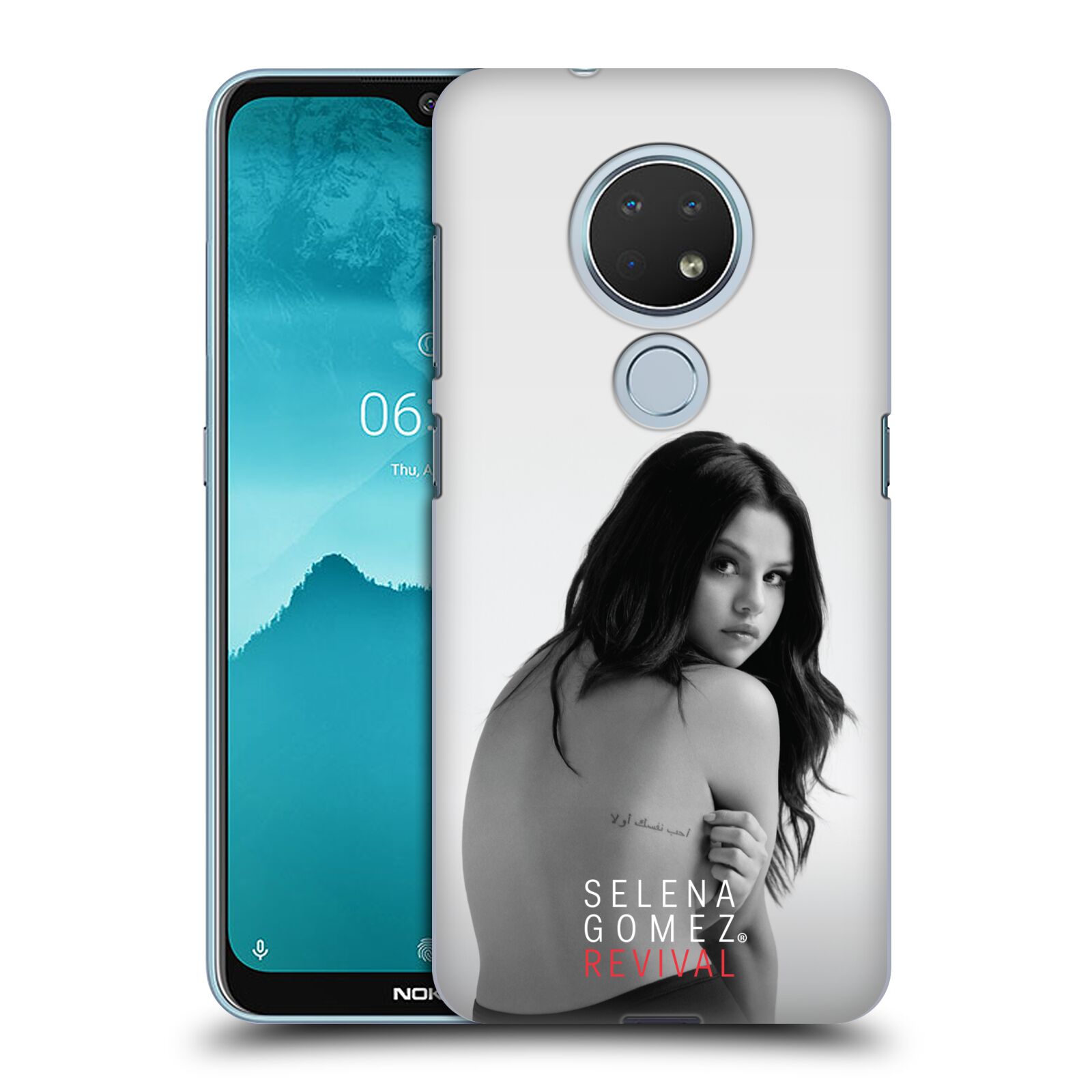 Pouzdro na mobil Nokia 6.2 - HEAD CASE - Zpěvačka Selena Gomez foto Revival zadní strana
