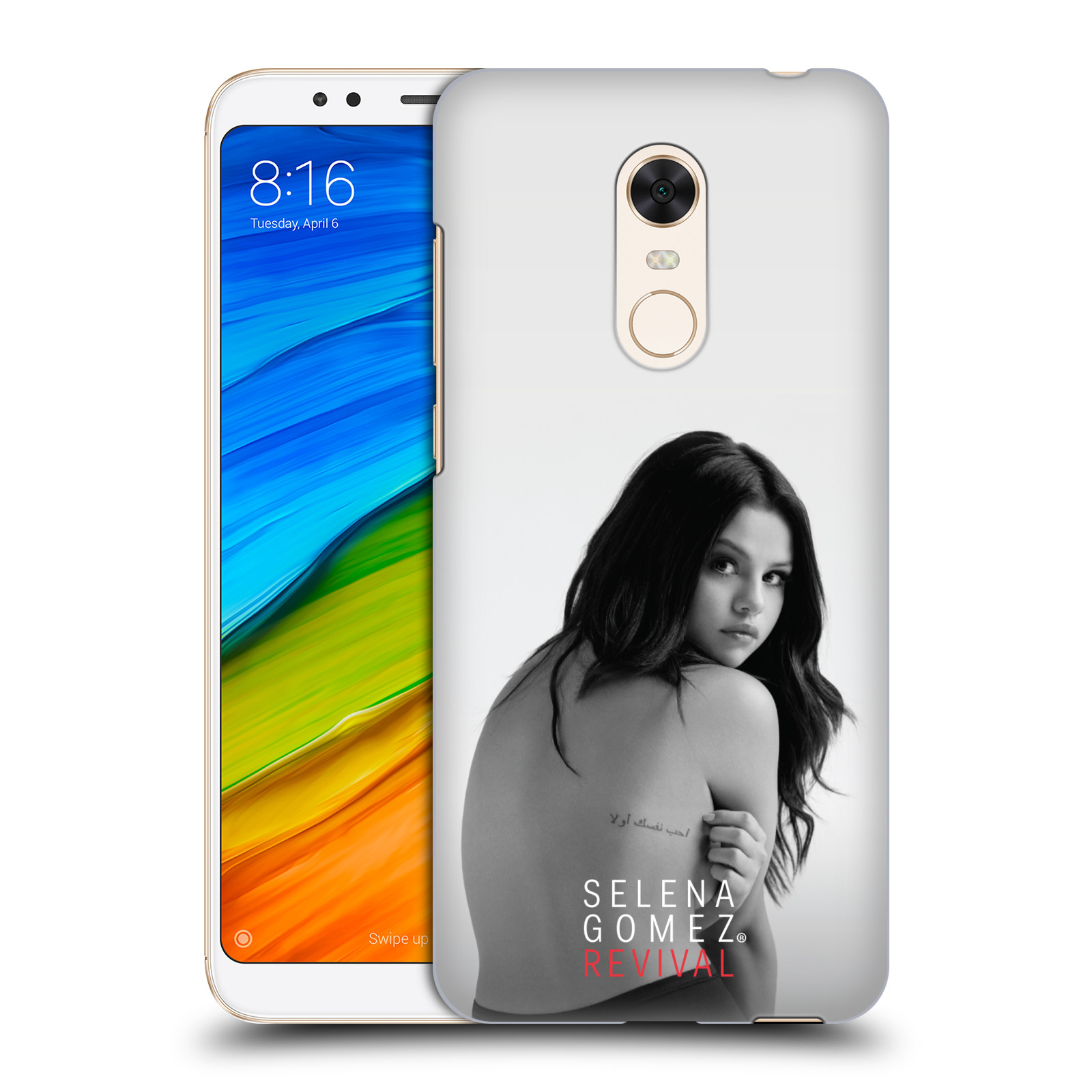 HEAD CASE plastový obal na mobil Xiaomi Redmi 5 PLUS Zpěvačka Selena Gomez foto Revival zadní strana