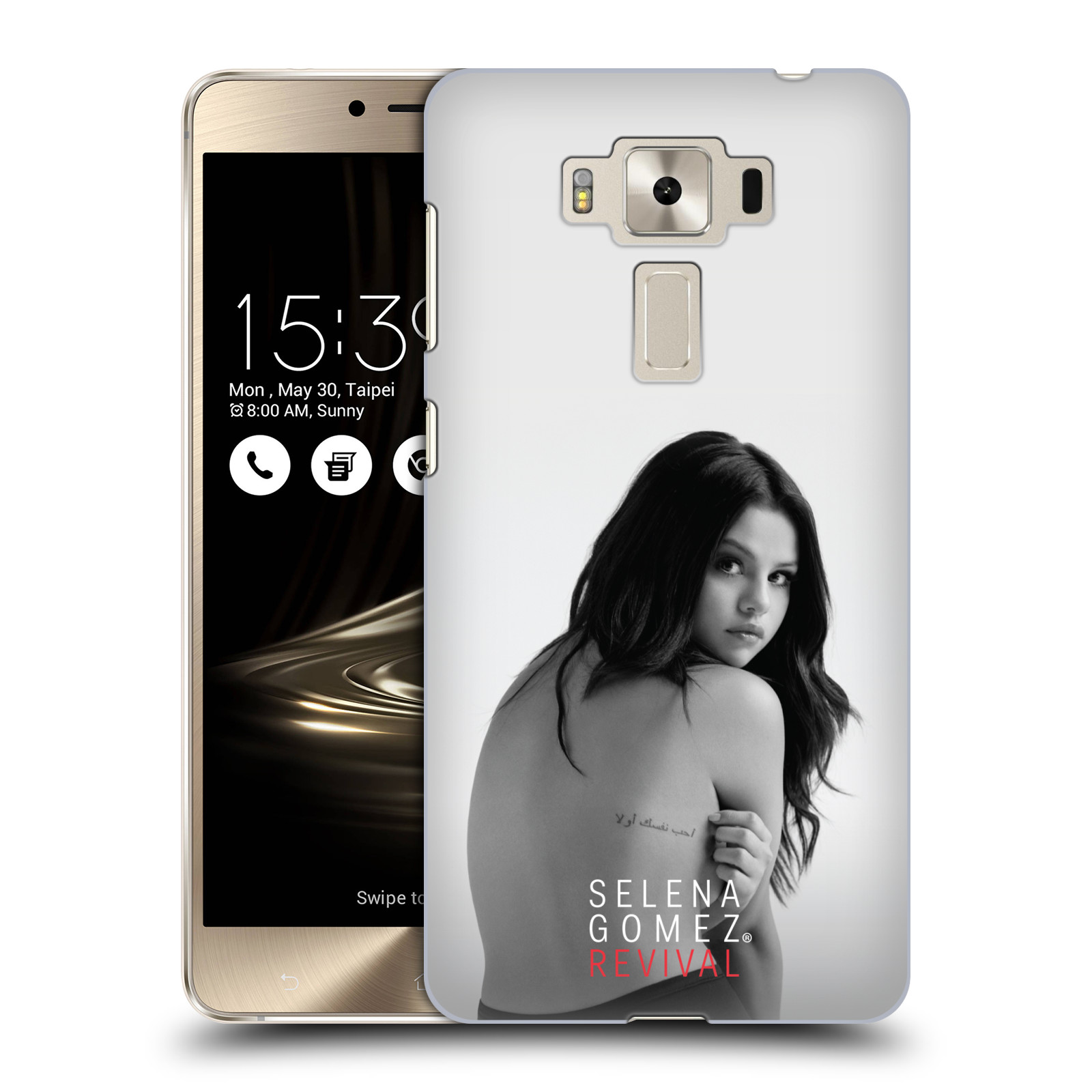 HEAD CASE plastový obal na mobil Asus Zenfone 3 DELUXE ZS550KL Zpěvačka Selena Gomez foto Revival zadní strana
