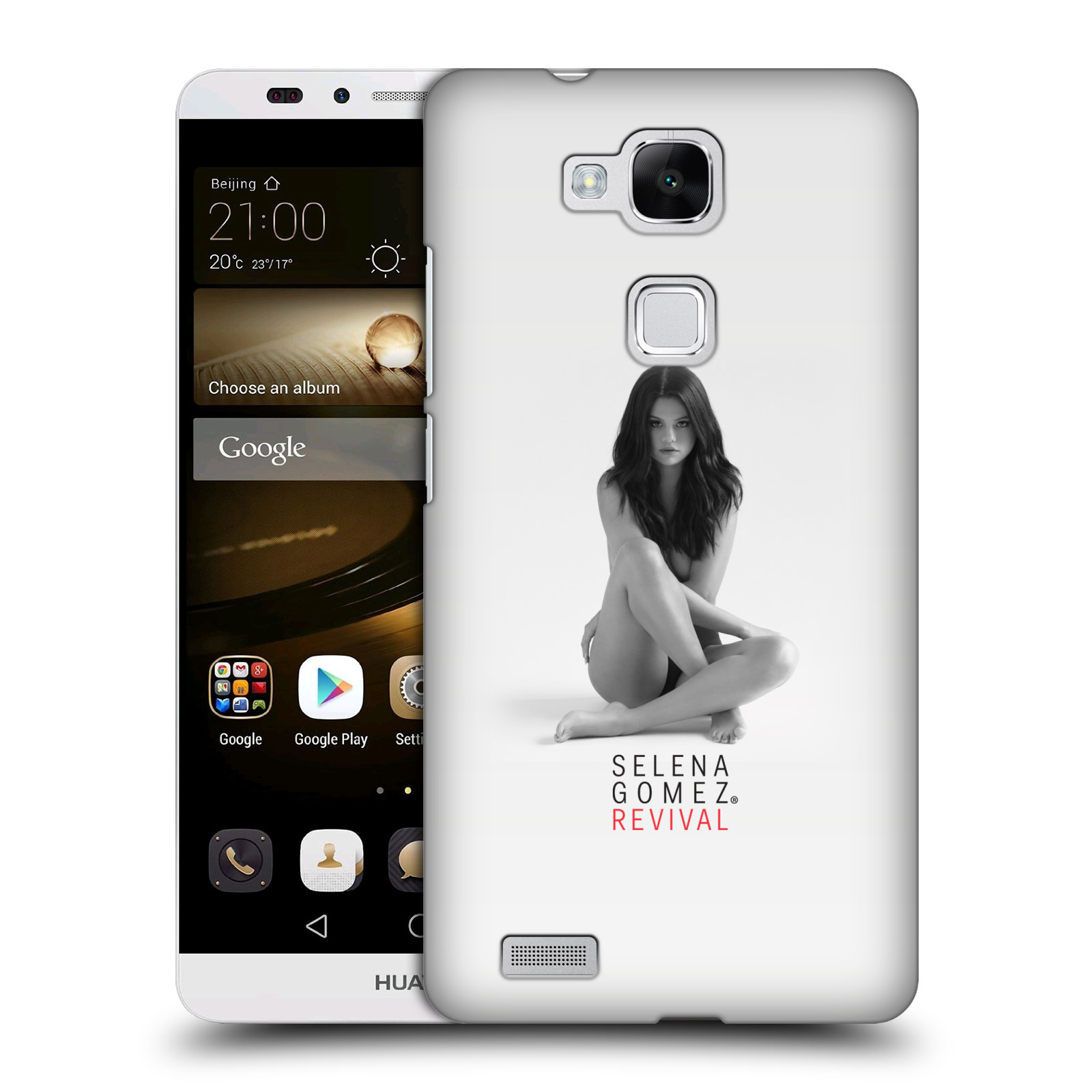 HEAD CASE plastový obal na mobil Huawei Mate 7 Zpěvačka Selena Gomez foto Revival