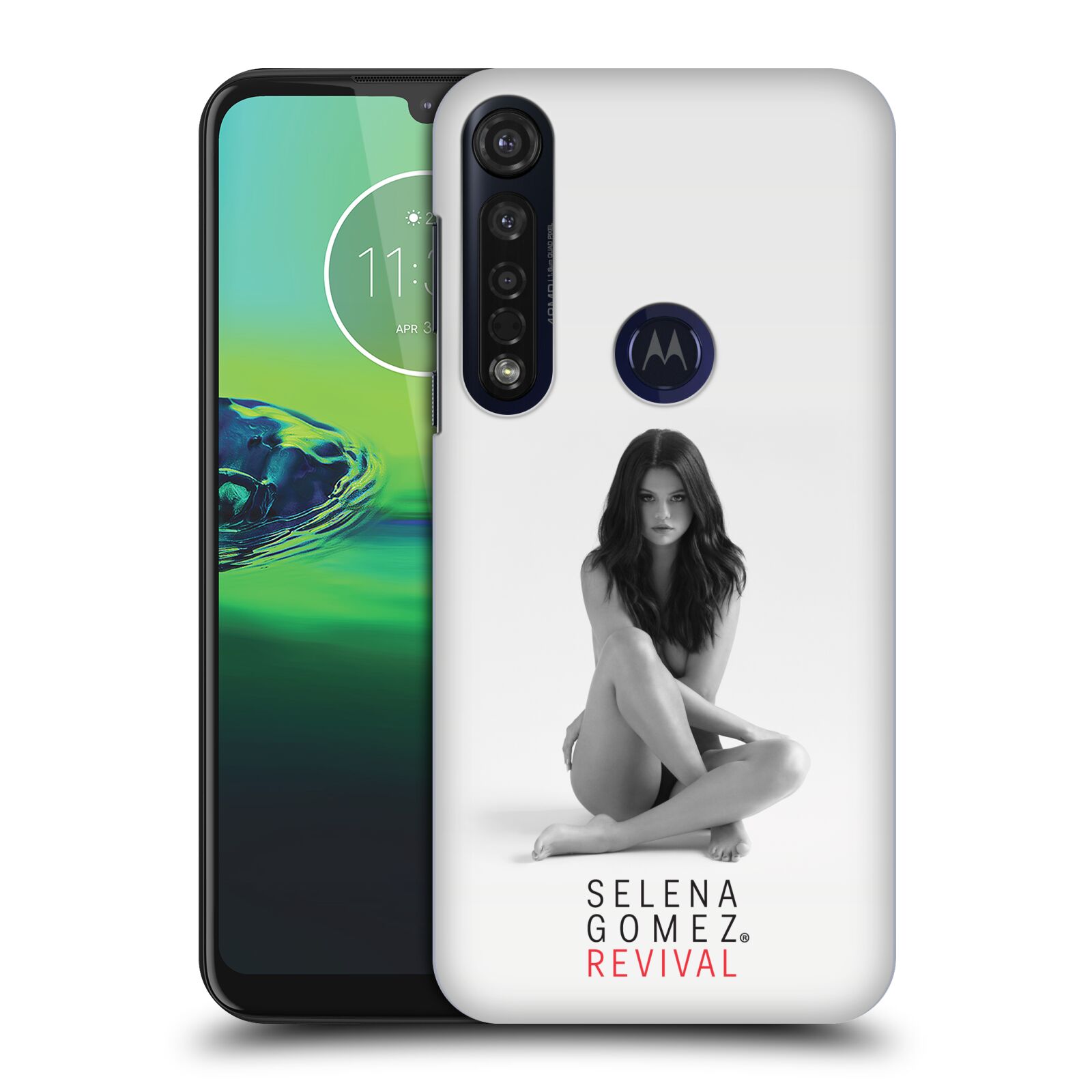 Pouzdro na mobil Motorola Moto G8 PLUS - HEAD CASE - Zpěvačka Selena Gomez foto Revival