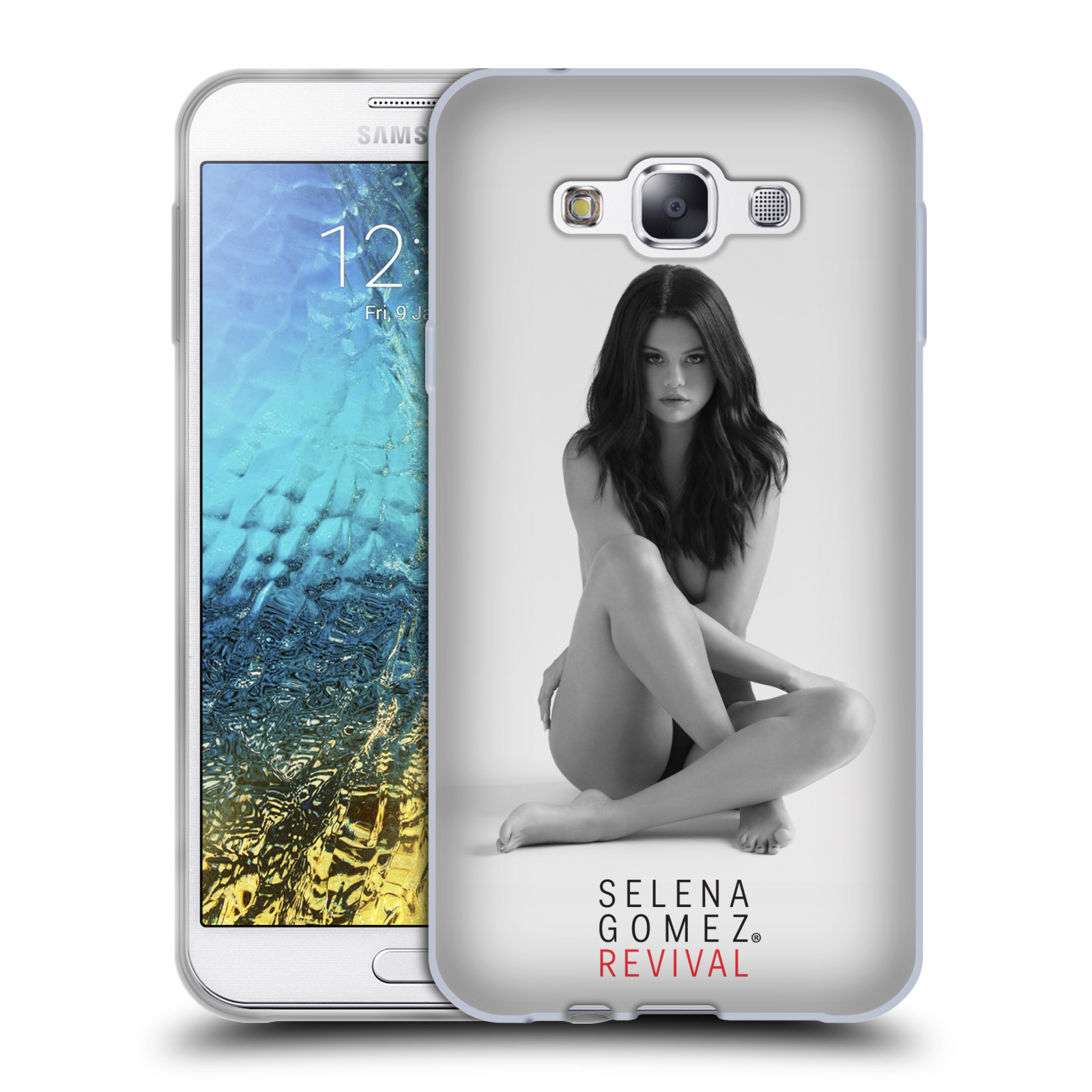HEAD CASE silikonový obal na mobil Samsung Galaxy E7 Zpěvačka Selena Gomez foto Revival