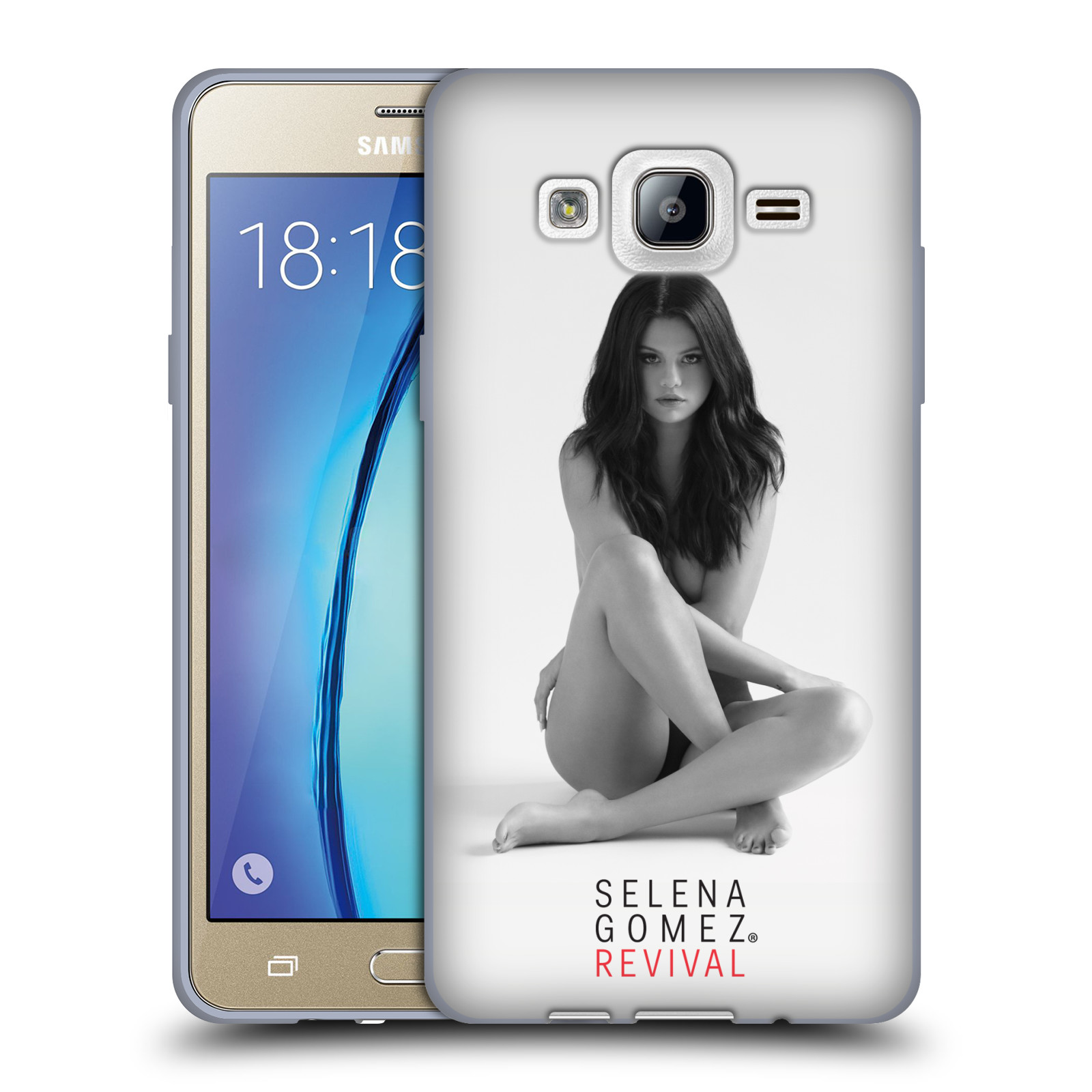 HEAD CASE silikonový obal na mobil Samsung Galaxy On5 Zpěvačka Selena Gomez foto Revival