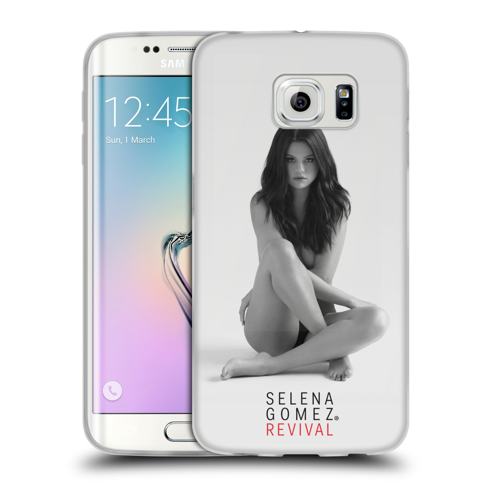 HEAD CASE silikonový obal na mobil Samsung Galaxy S6 EDGE Zpěvačka Selena Gomez foto Revival