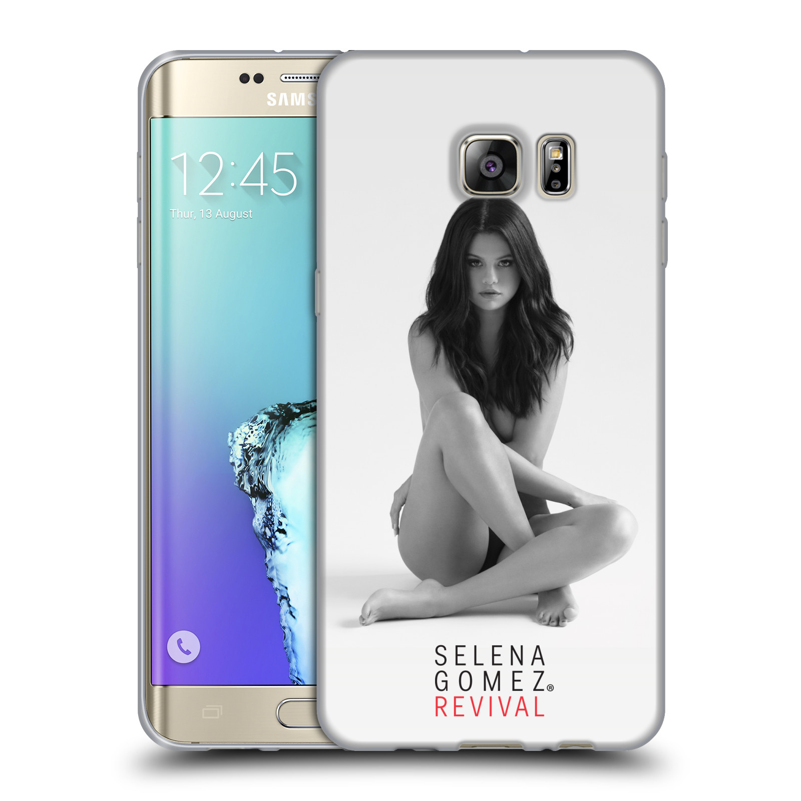 HEAD CASE silikonový obal na mobil Samsung Galaxy S6 EDGE PLUS Zpěvačka Selena Gomez foto Revival