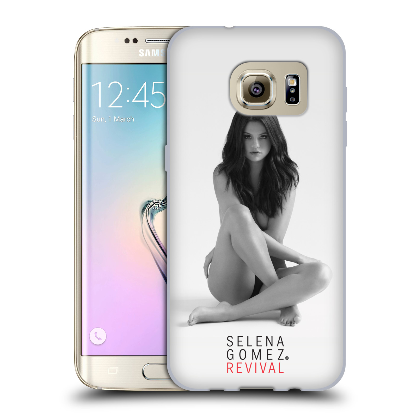 HEAD CASE silikonový obal na mobil Samsung Galaxy S7 EDGE Zpěvačka Selena Gomez foto Revival