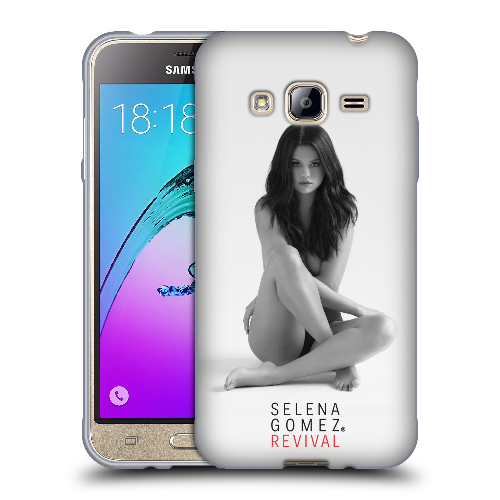 HEAD CASE silikonový obal na mobil Samsung Galaxy J3, J3 2016 Zpěvačka Selena Gomez foto Revival
