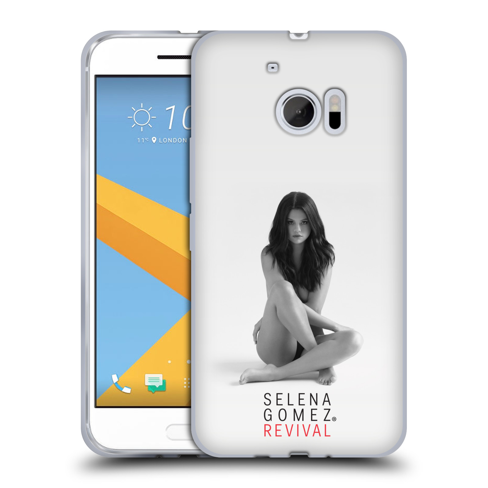 HEAD CASE silikonový obal na mobil HTC 10 Zpěvačka Selena Gomez foto Revival