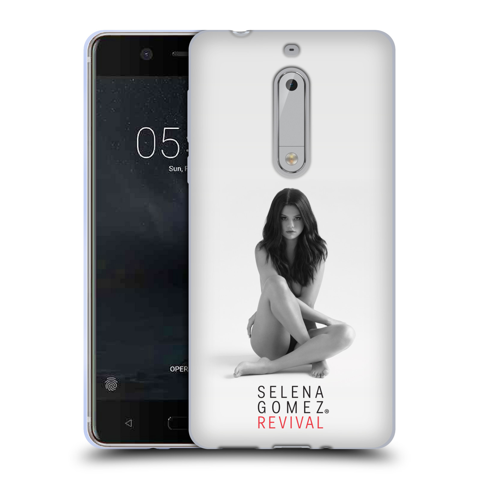 HEAD CASE silikonový obal na mobil Nokia 5 Zpěvačka Selena Gomez foto Revival