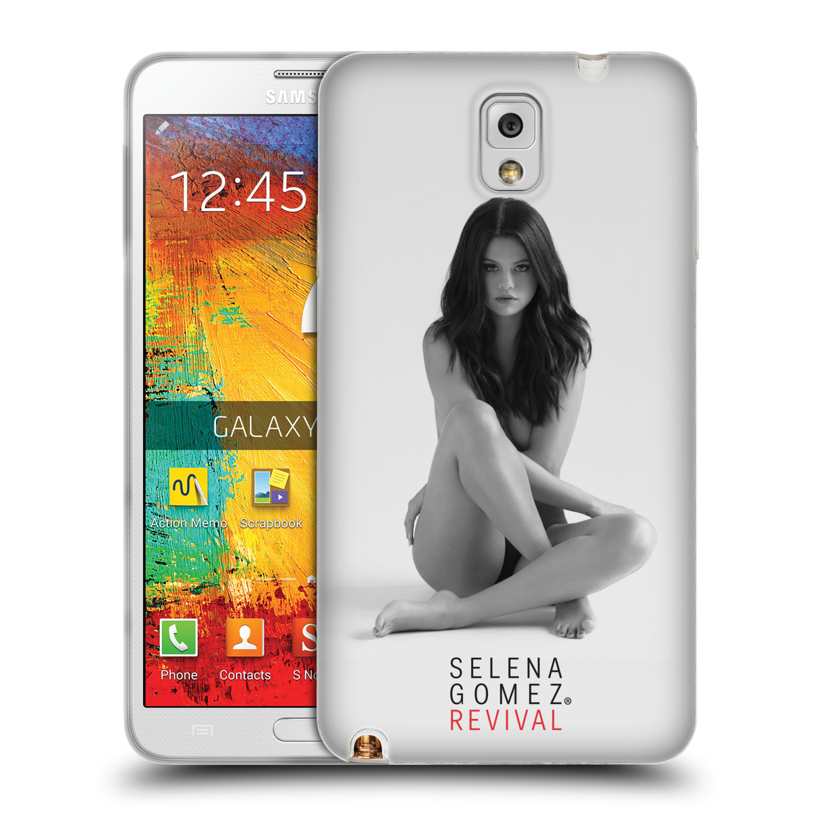 HEAD CASE silikonový obal na mobil Samsung Galaxy Note 3 Zpěvačka Selena Gomez foto Revival