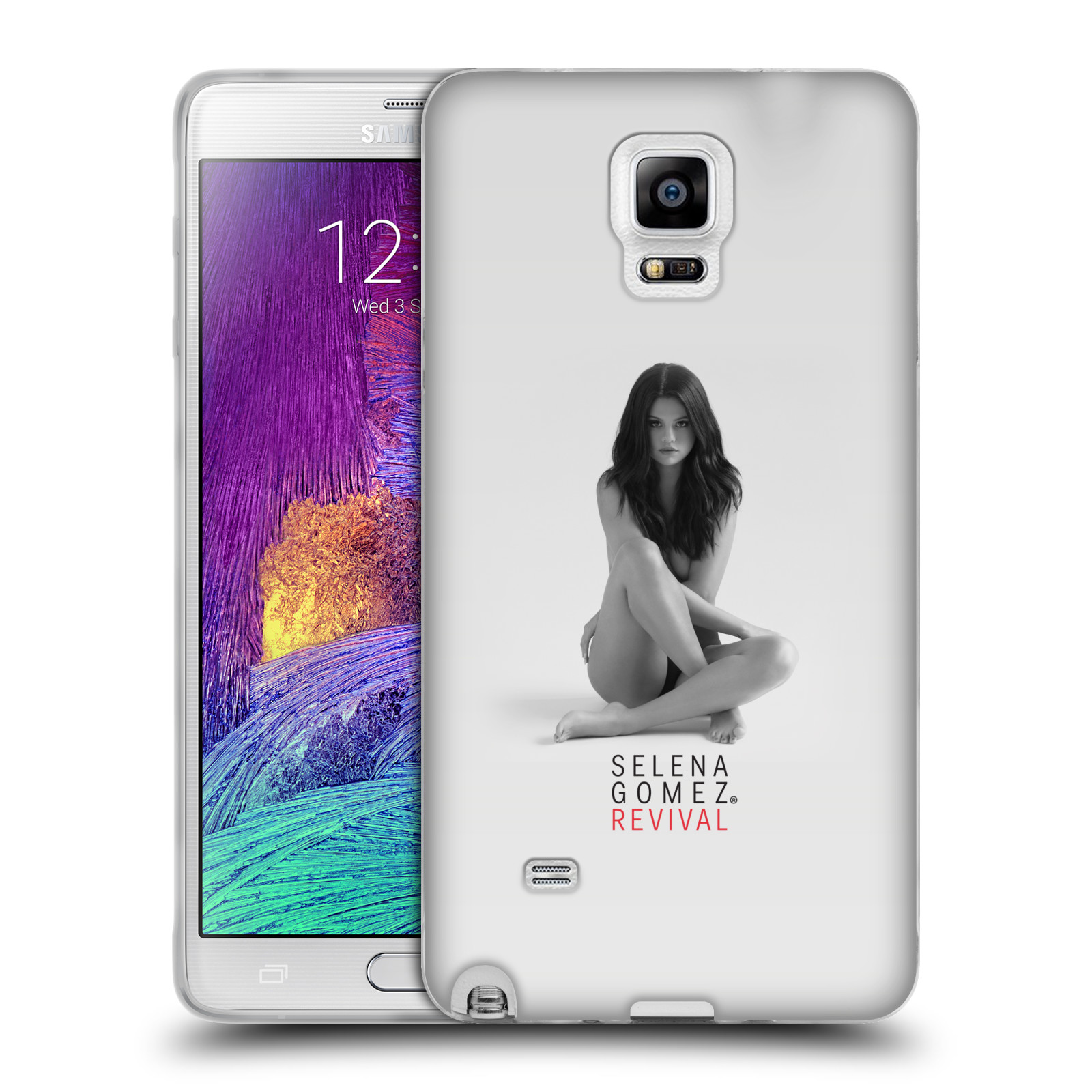 HEAD CASE silikonový obal na mobil Samsung Galaxy Note 4 Zpěvačka Selena Gomez foto Revival