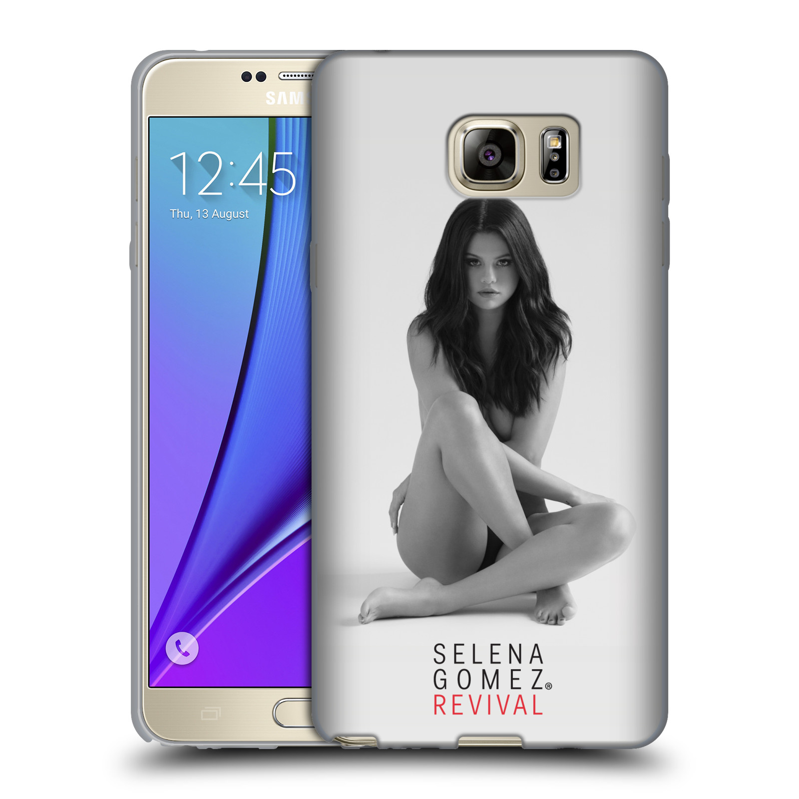 HEAD CASE silikonový obal na mobil Samsung Galaxy Note 5 Zpěvačka Selena Gomez foto Revival