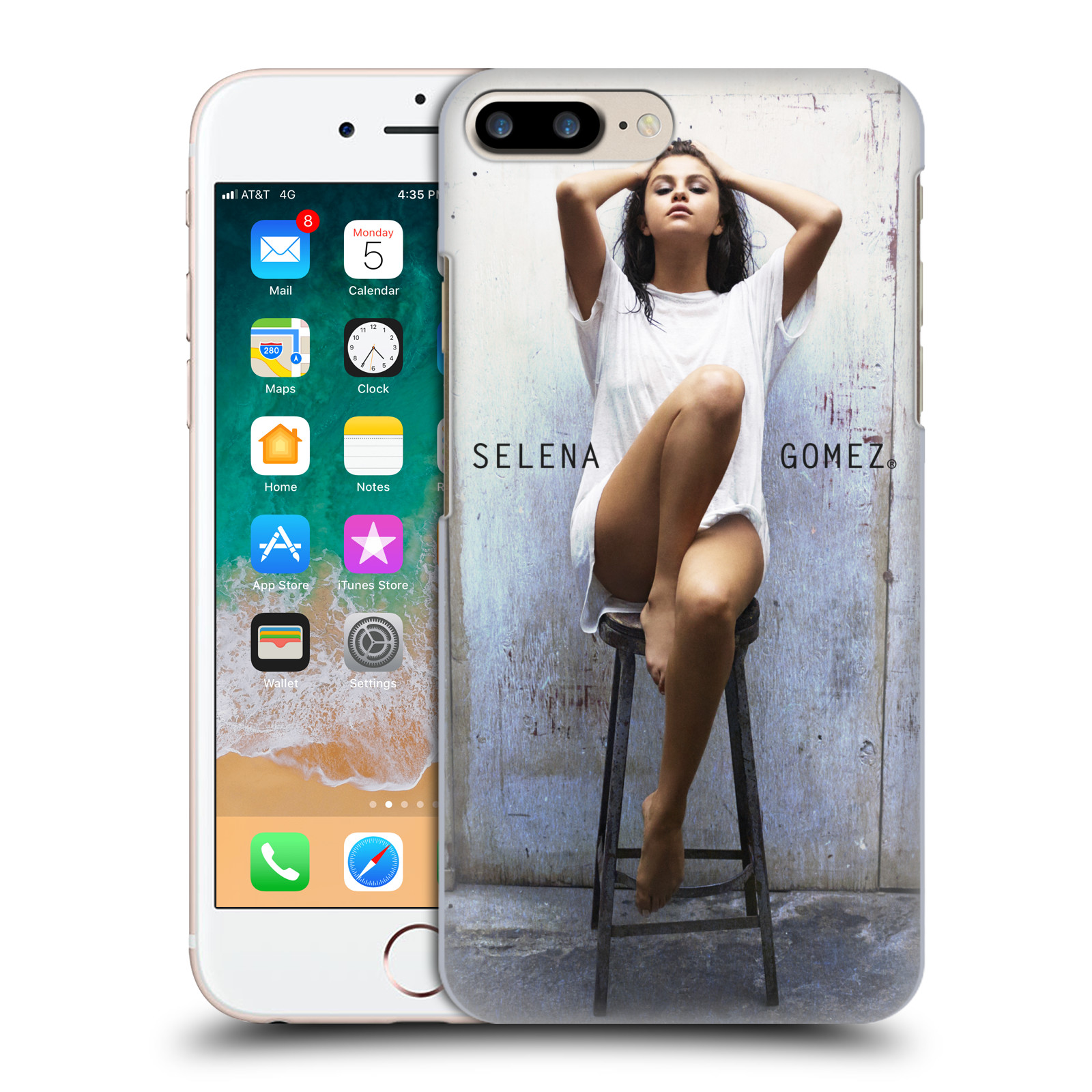 Plastové pouzdro pro mobil Apple Iphone 8 PLUS Zpěvačka Selena Gomez foto Good For You