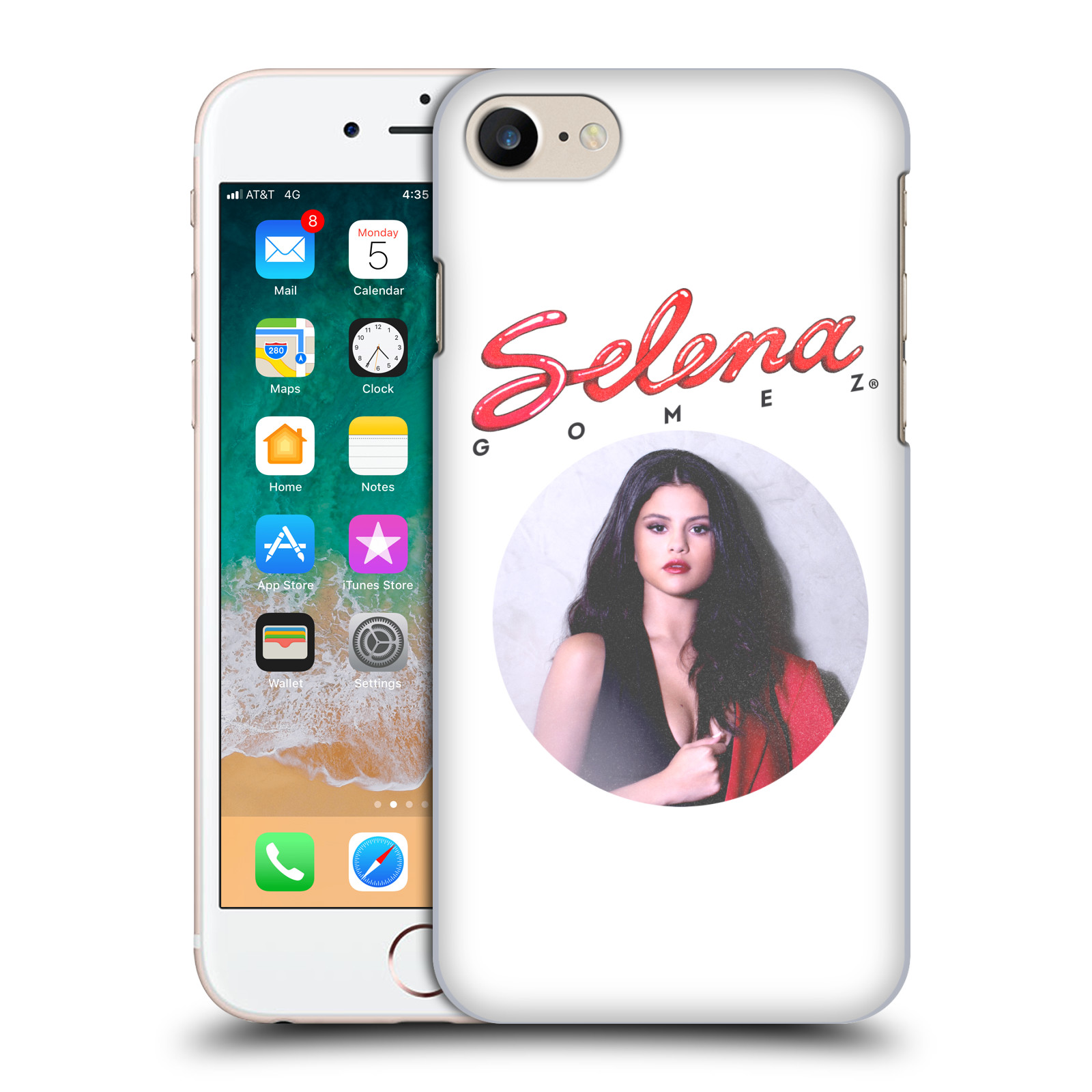 Plastové pouzdro pro mobil Apple Iphone 7/8/SE 2020 Zpěvačka Selena Gomez foto Kill Em with Kindness