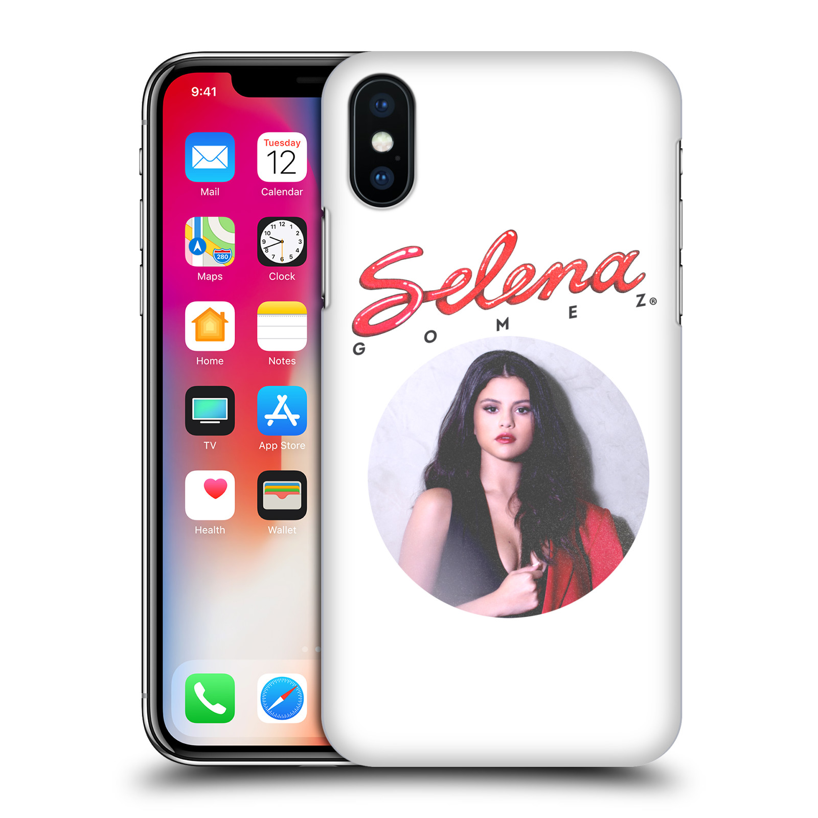 HEAD CASE plastový obal na mobil Apple Iphone X / XS Zpěvačka Selena Gomez foto Kill Em with Kindness