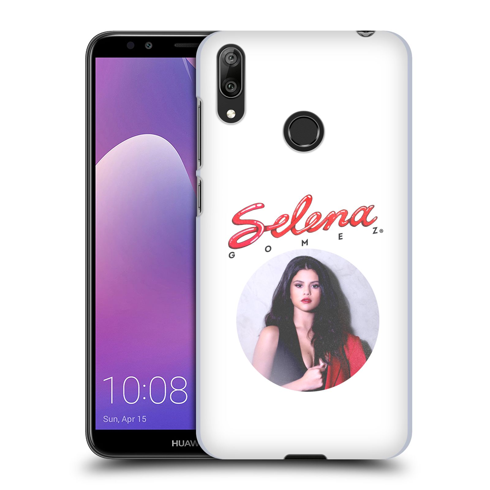Pouzdro na mobil Huawei Y7 2019 - Head Case - Zpěvačka Selena Gomez foto Kill Em with Kindness