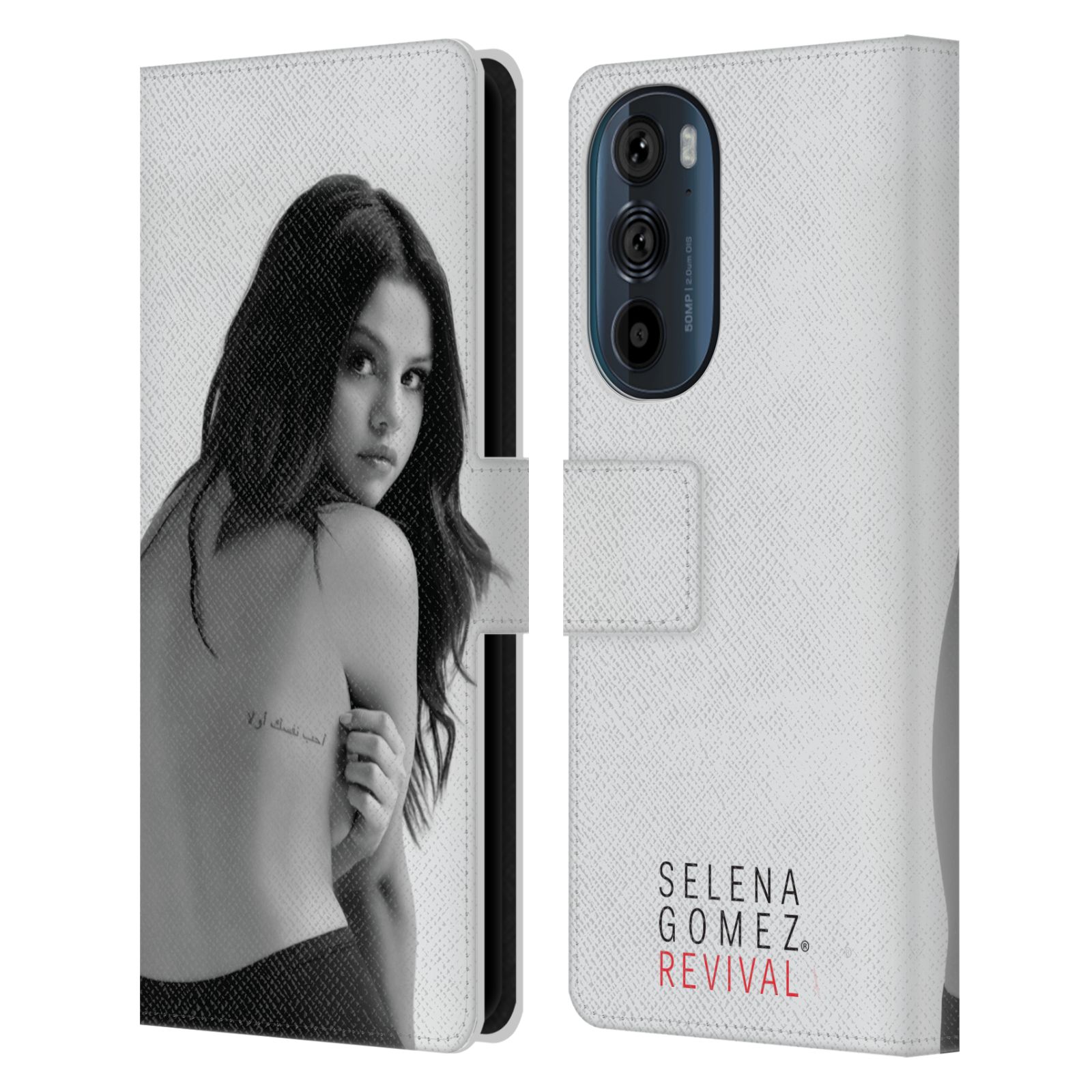Pouzdro HEAD CASE na mobil Motorola EDGE 30  Selena Gomez - foto pohled